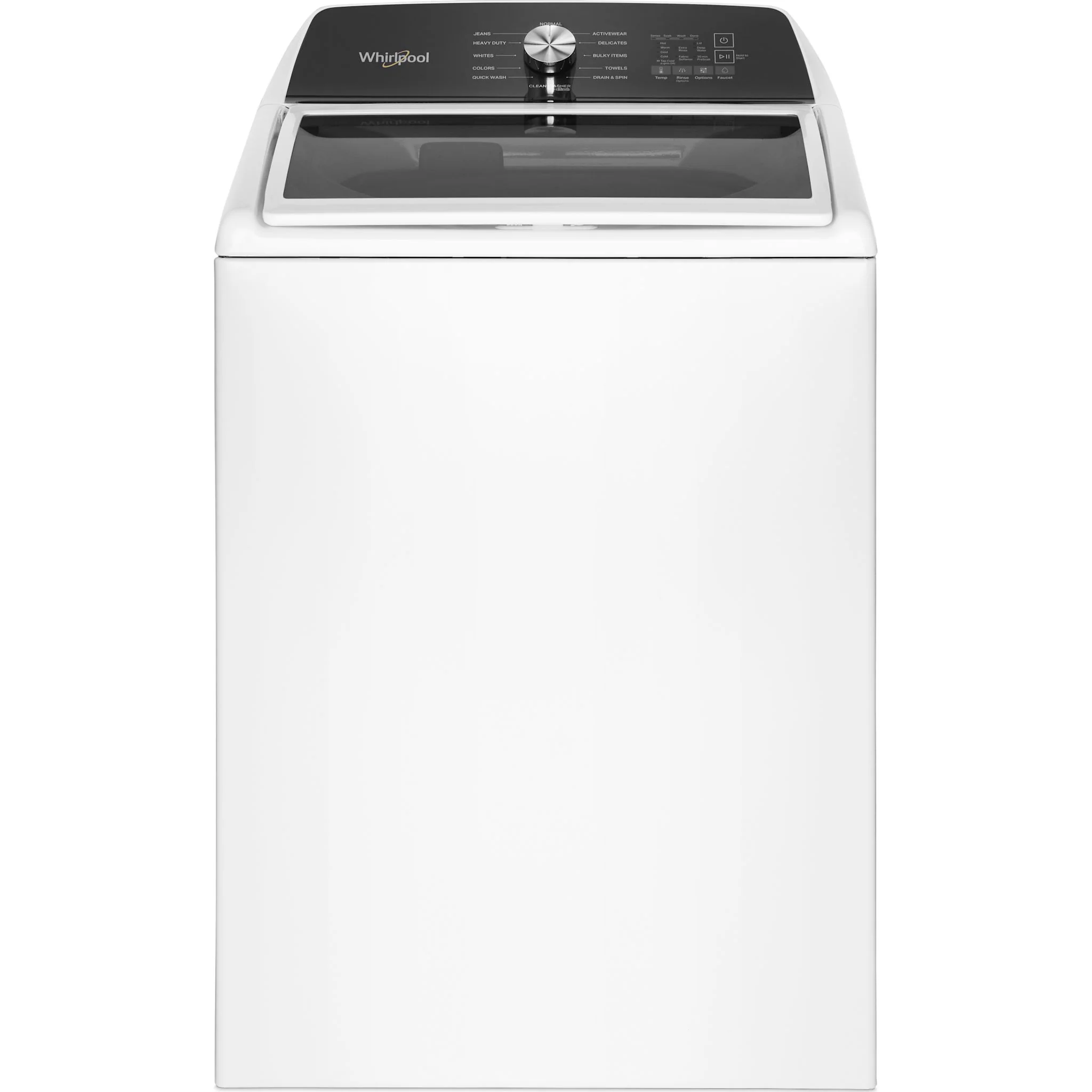 Whirlpool Top Load Pair (WTW5025SW-YWED5010LW) - White - Image 2