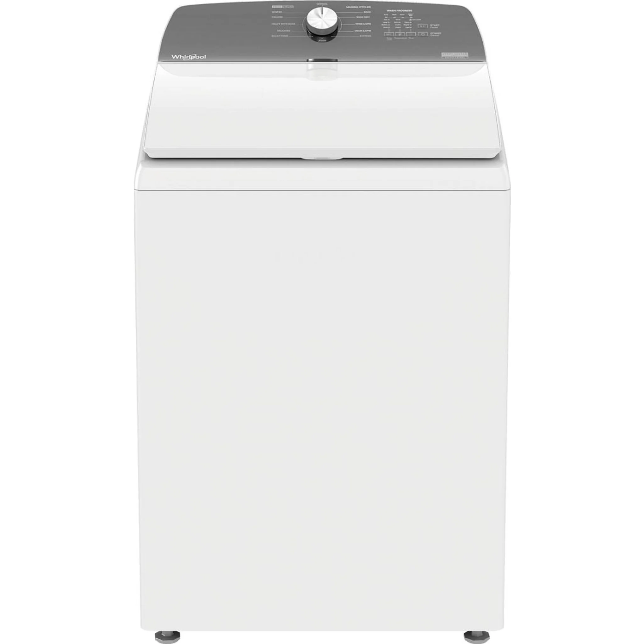 Whirlpool 4.5 Cu. Ft. IEC Top Load Impeller Washer -White (WTW4000SW)