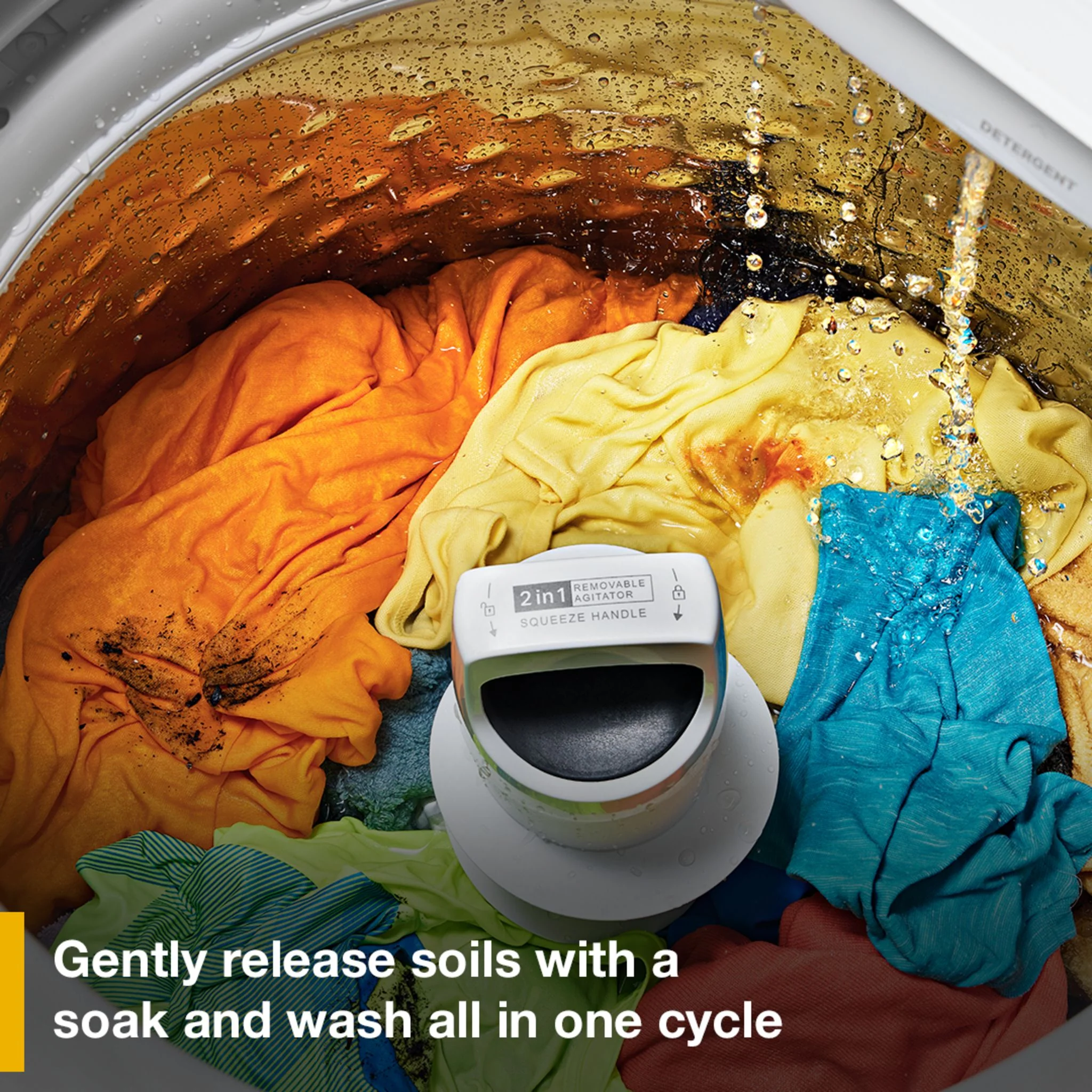 Whirlpool 4.8 - 4.9 Cu. Ft. Top Load Washer with 2-in-1 Removable Agitator. -White (WTW4107SW) - Image 7