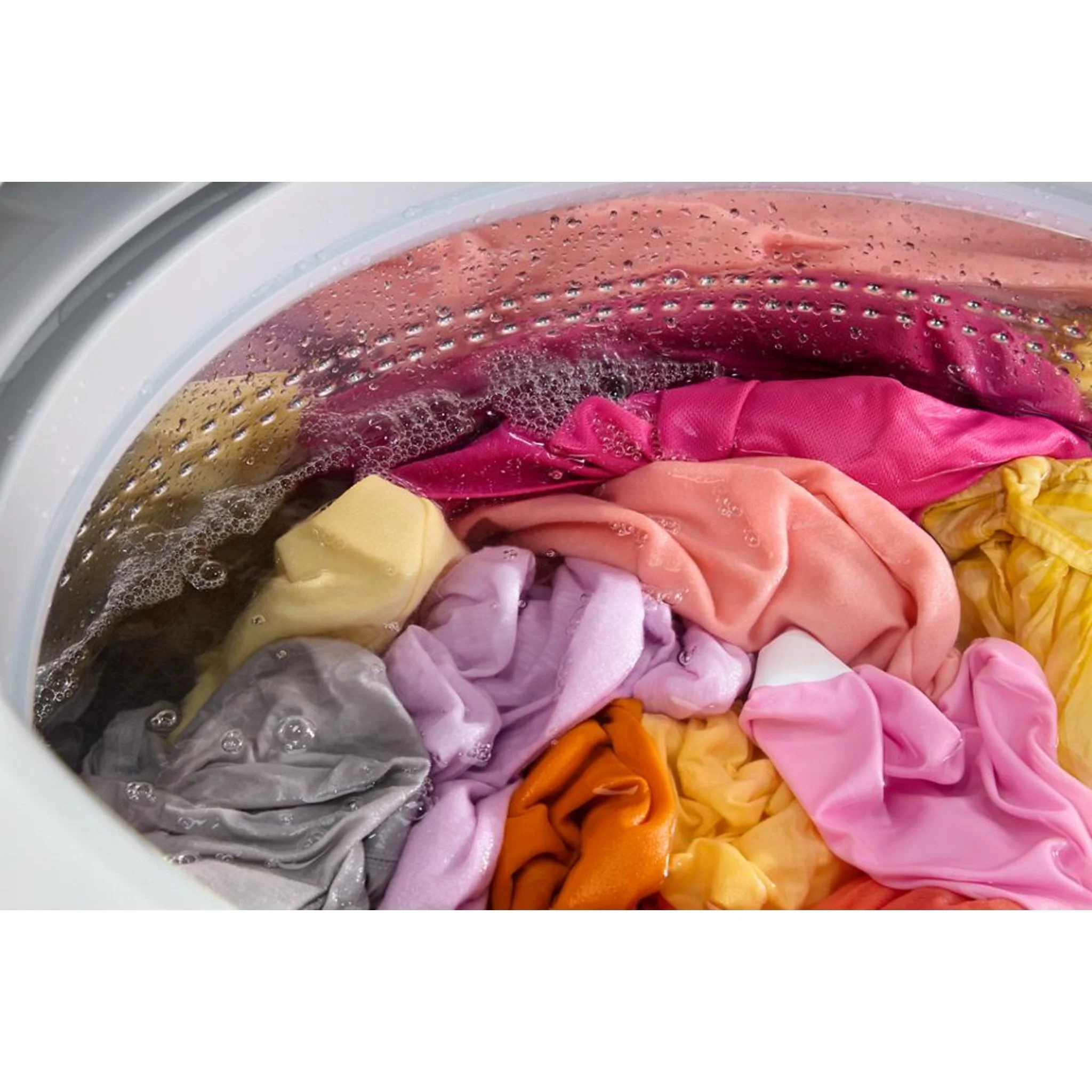 Whirlpool 5.3 Cu. Ft. IEC Top Load Impeller Washer with Built-in Faucet -White (WTW5020SW) - Image 2