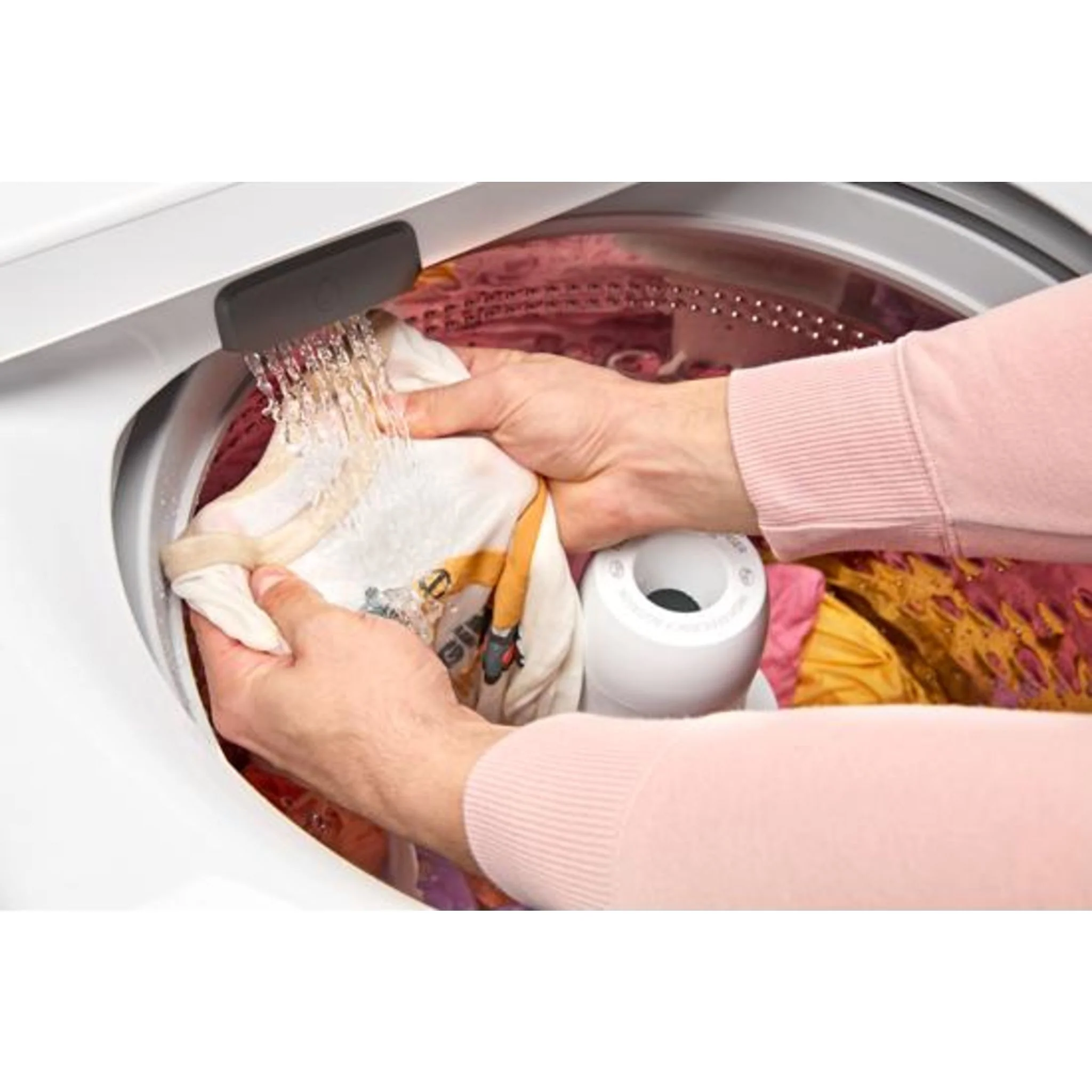 Whirlpool 5.3 Cu. Ft. IEC Top Load Impeller Washer with Built-in Faucet -White (WTW5020SW) - Image 6