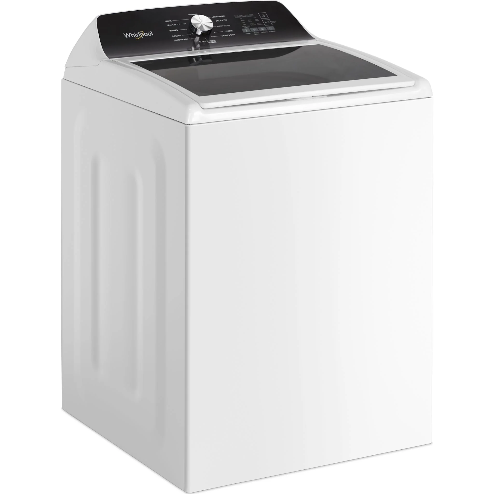 Whirlpool 5.2 Cu. Ft. IEC Top Load Agitator Washer with Built-In Faucet -White (WTW5025SW) - Image 4