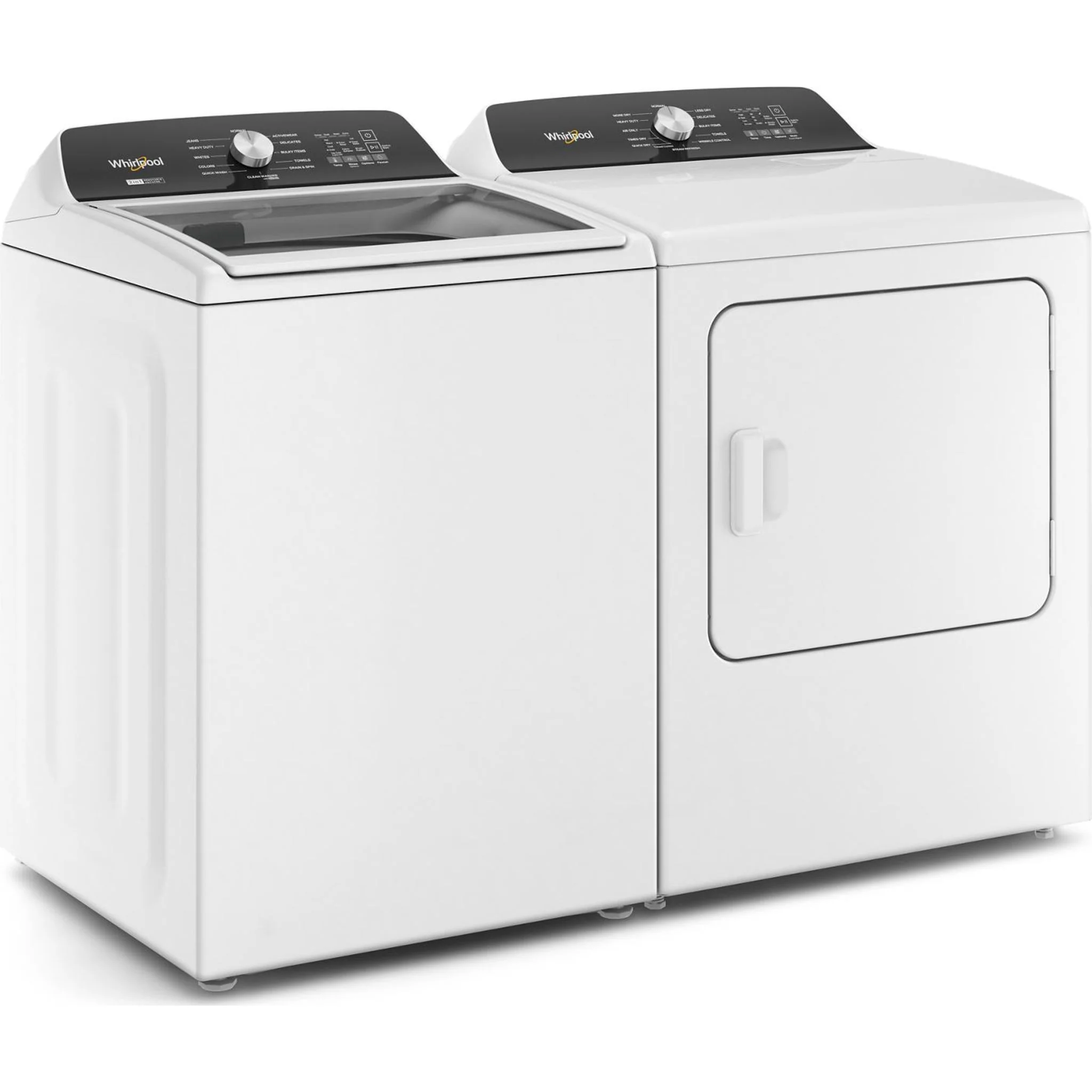 Whirlpool 5.4 - 5.5 Cu. Ft. Capacity Top Load Washer with Removable Agitator -White (WTW5057LW) - Image 26
