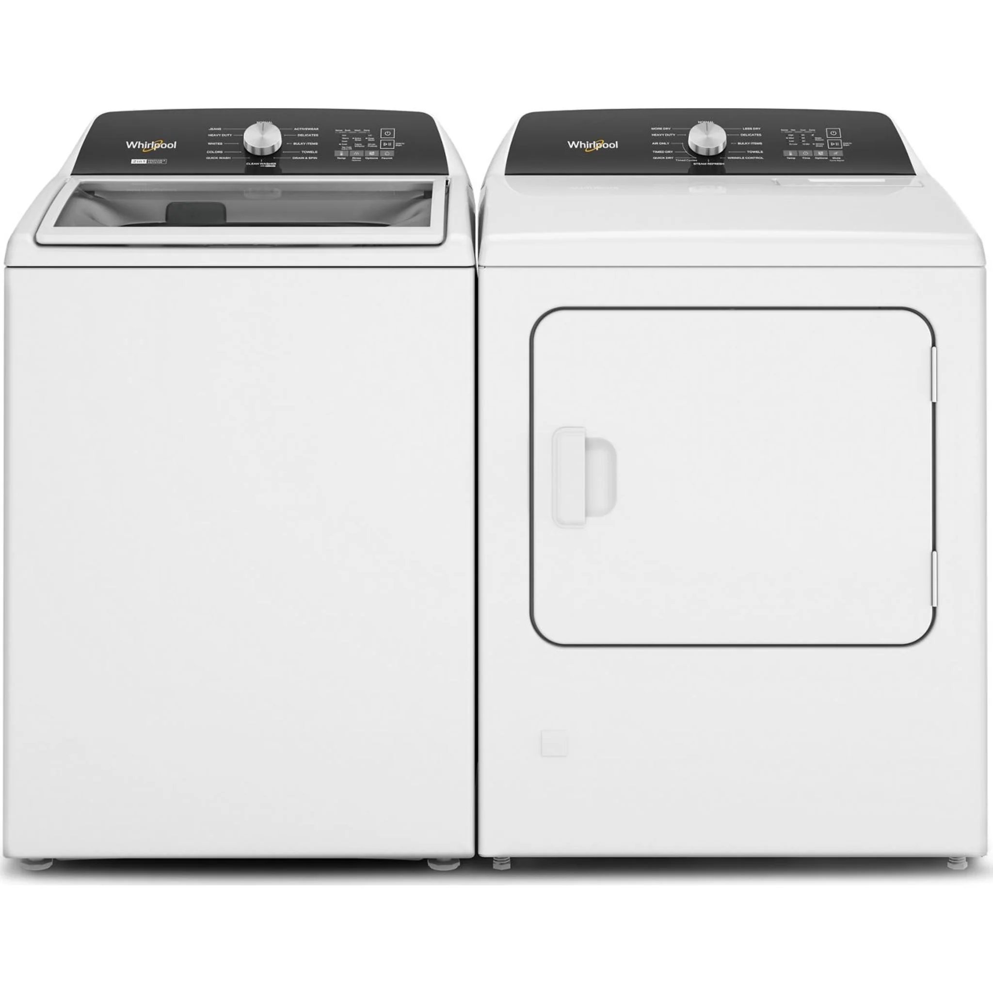 Whirlpool 5.4 - 5.5 Cu. Ft. Capacity Top Load Washer with Removable Agitator -White (WTW5057LW) - Image 30