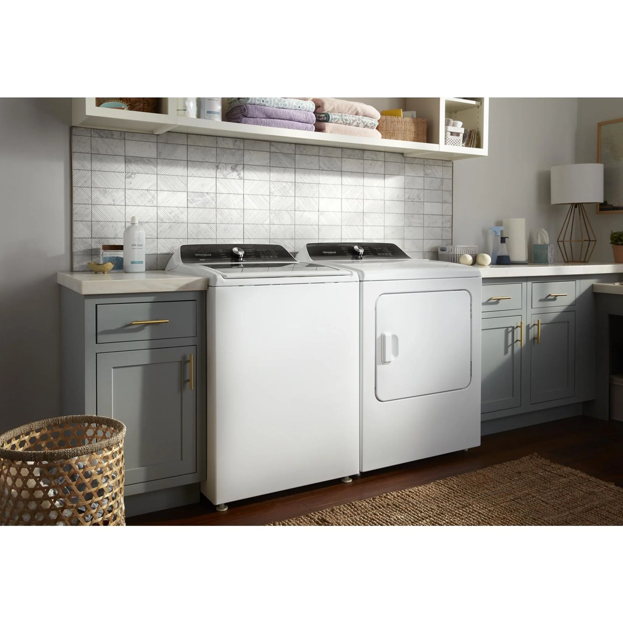 Whirlpool 5.4 - 5.5 Cu. Ft. Capacity Top Load Washer with Removable Agitator -White (WTW5057LW) - Image 34