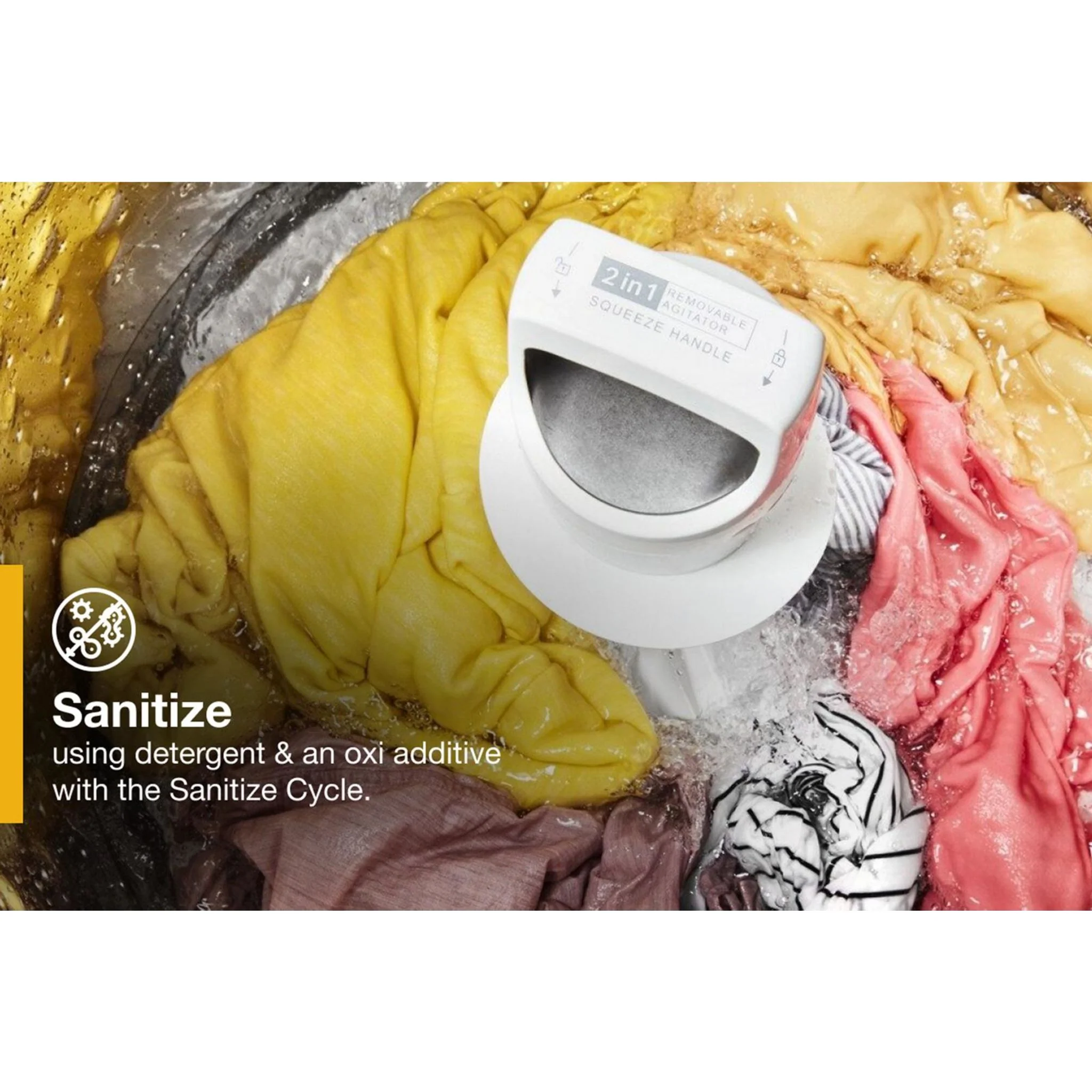 Whirlpool 6.0 - 6.1 cu. ft.(IEC) Top Load Washer with 2 in 1 Removable Agitator -Chrome Shadow (WTW8127LC) - Image 21