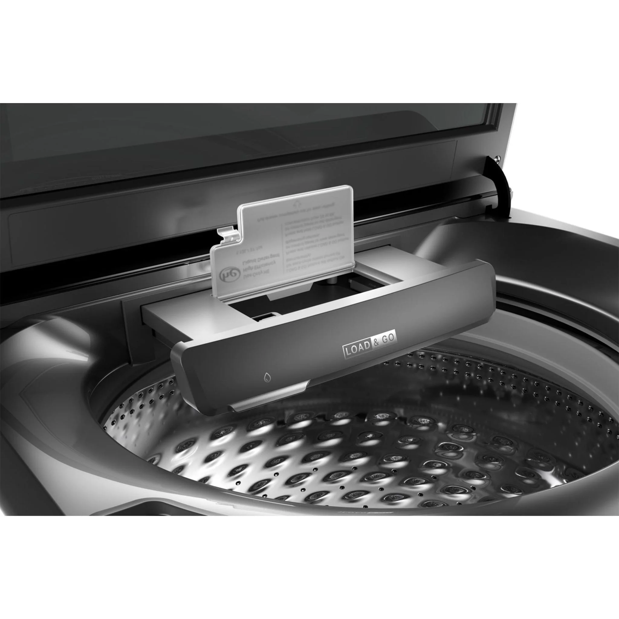 Whirlpool 6.0 - 6.1 cu. ft.(IEC) Top Load Washer with 2 in 1 Removable Agitator -Chrome Shadow (WTW8127LC) - Image 25