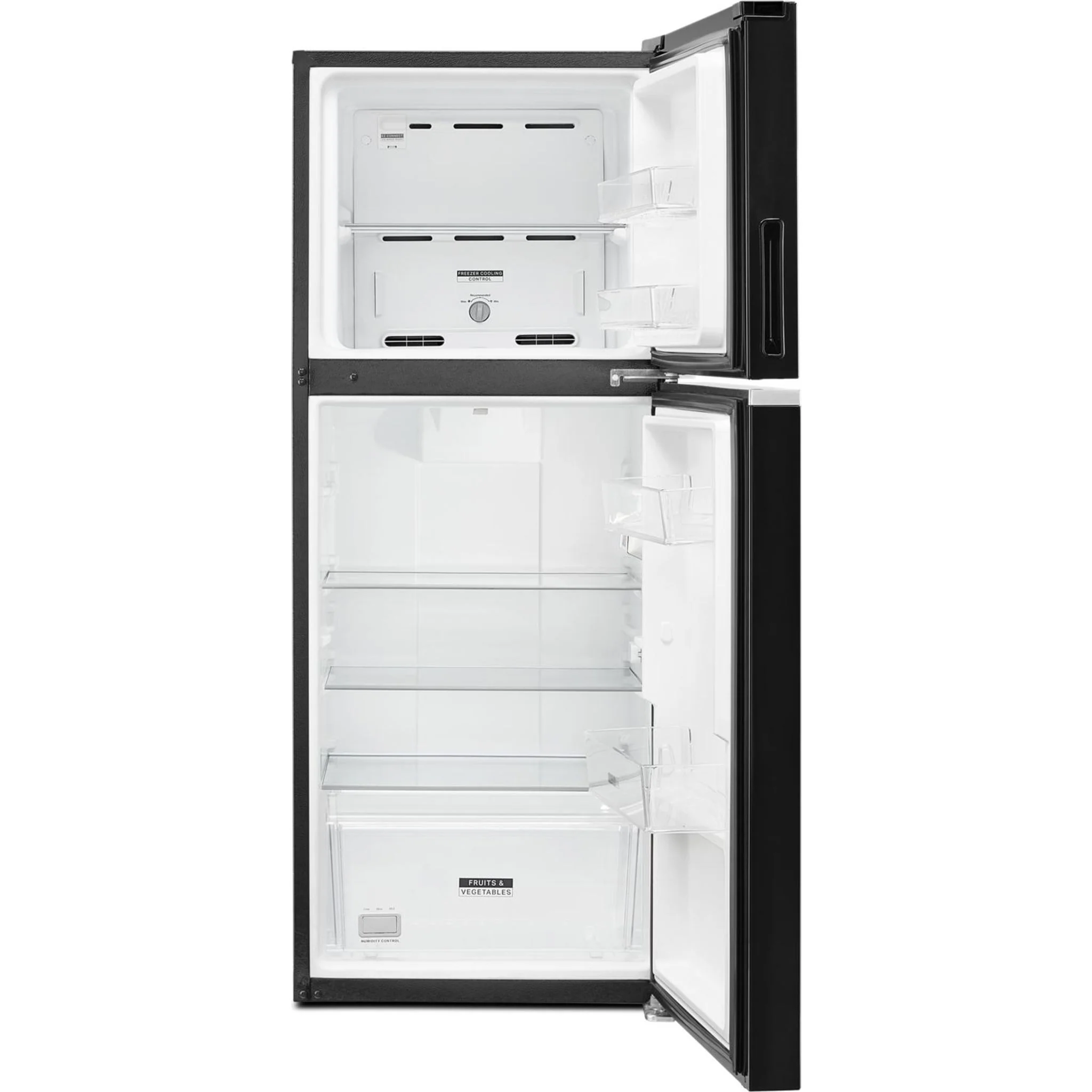 Whirlpool 24-inch Wide Small Space Top-Freezer Refrigerator - 11.6 cu. ft. -Black (WRT112CZJB) - Image 15