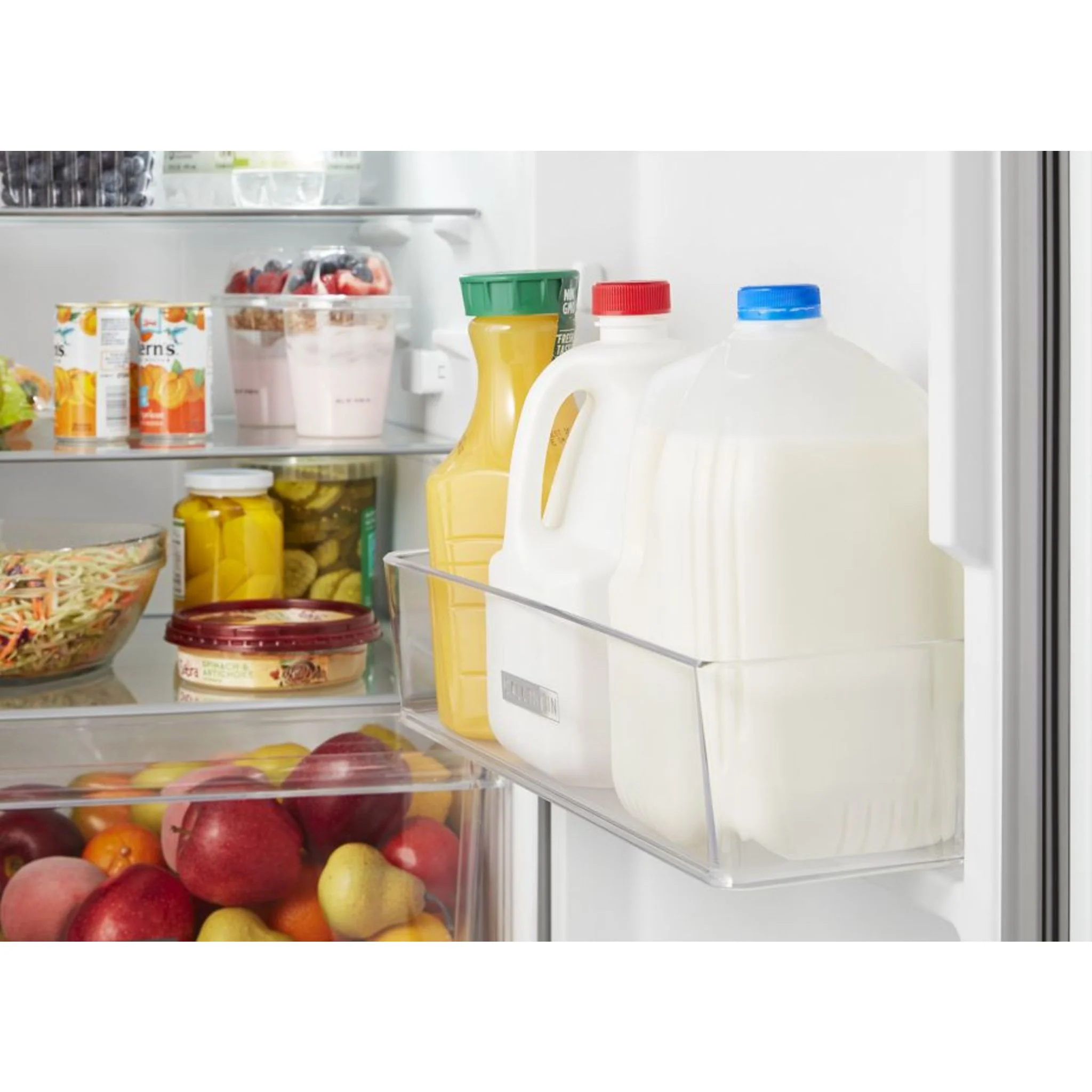 Whirlpool 24-inch Wide Small Space Top-Freezer Refrigerator - 11.6 cu. ft. -Black (WRT112CZJB) - Image 3