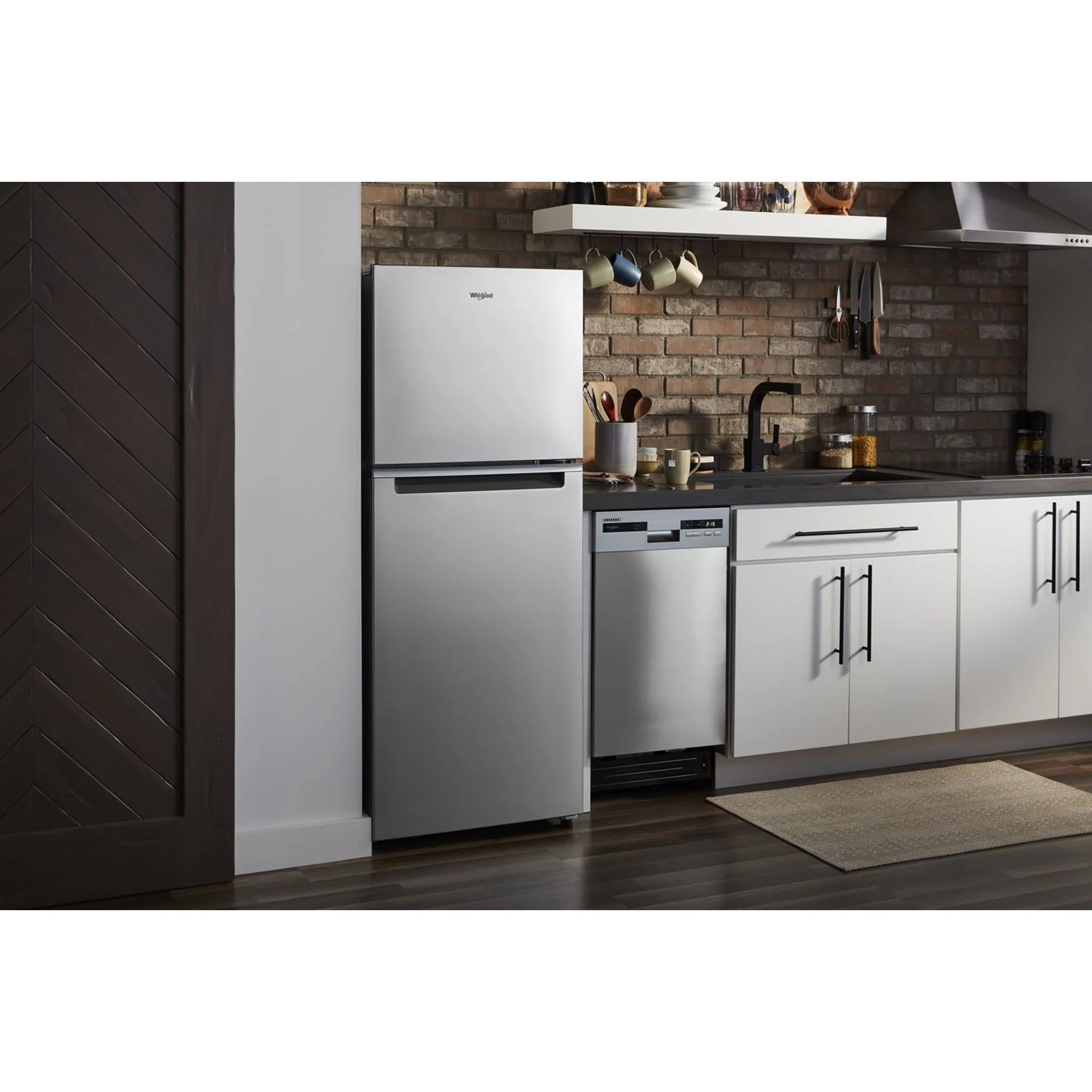Whirlpool 24-inch Wide Small Space Top-Freezer Refrigerator - 11.6 cu. ft. -Fingerprint Resistant Stainless (WRT112CZJZ) - Image 23