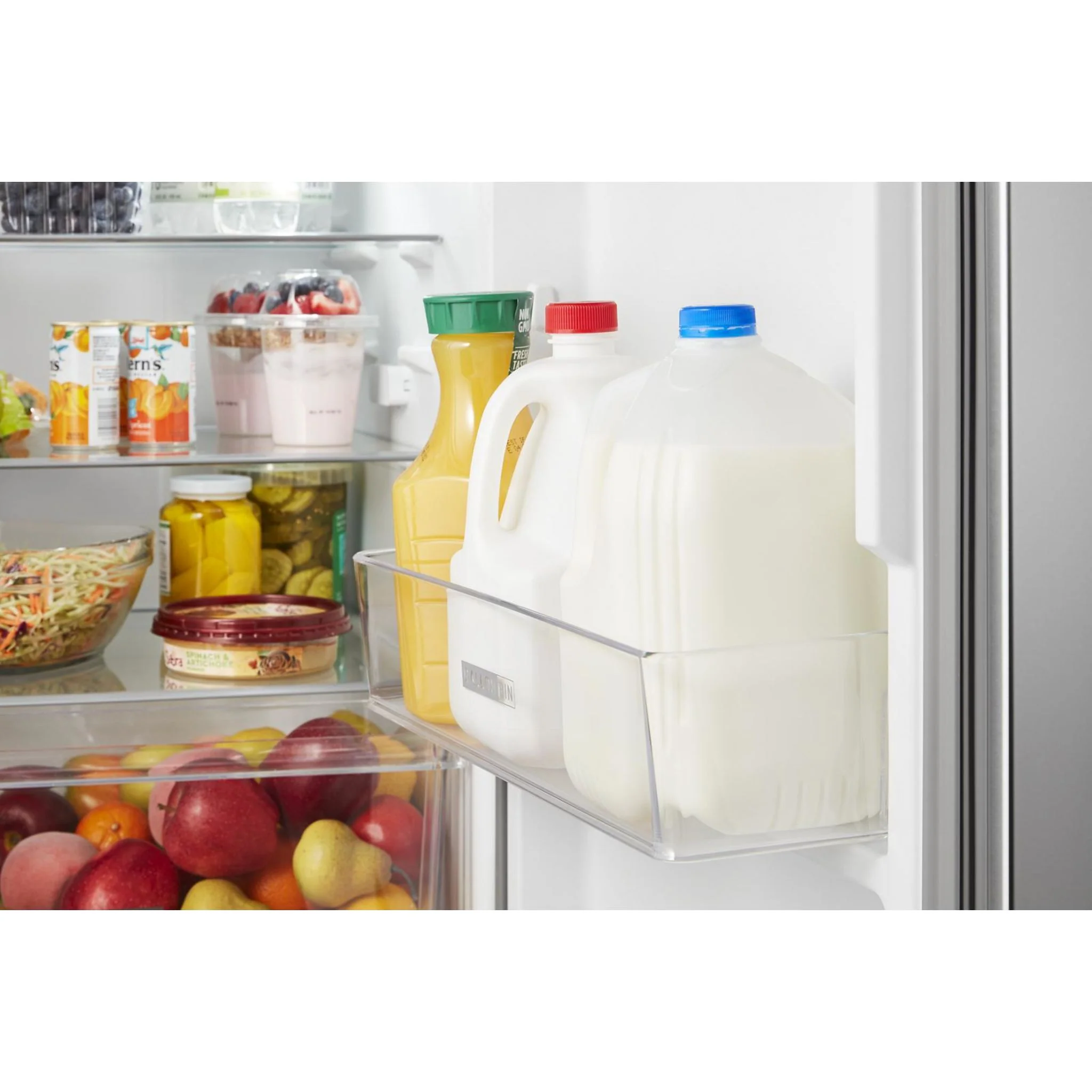 Whirlpool 24-inch Wide Small Space Top-Freezer Refrigerator - 11.6 cu. ft. -Fingerprint Resistant Stainless (WRT112CZJZ) - Image 25