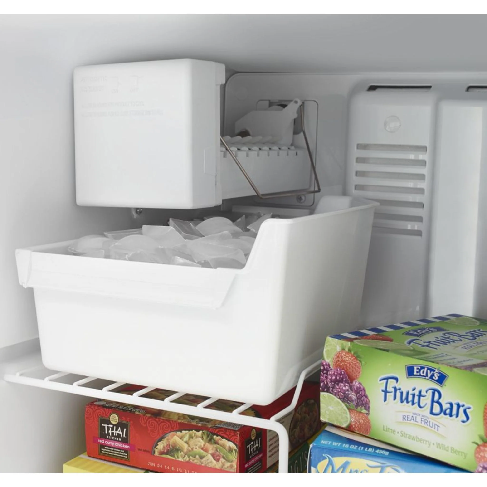 Whirlpool 30" Wide Top-Freezer Refrigerator -Black (WRT148FZDB) - Image 9