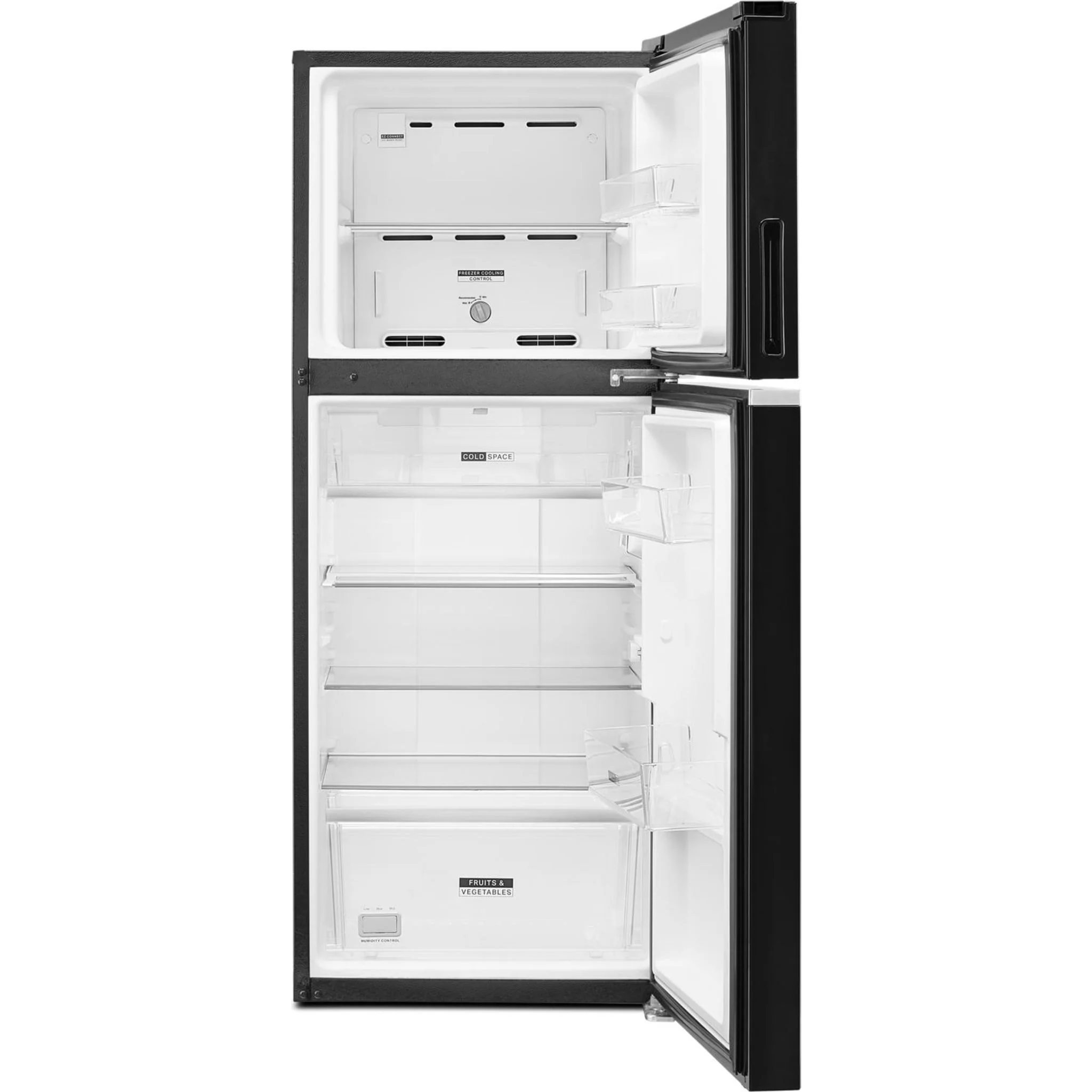 Whirlpool 24-inch Wide Small Space Top-Freezer Refrigerator - 11.6 cu. ft. -Black (WRT312CZJB) - Image 15