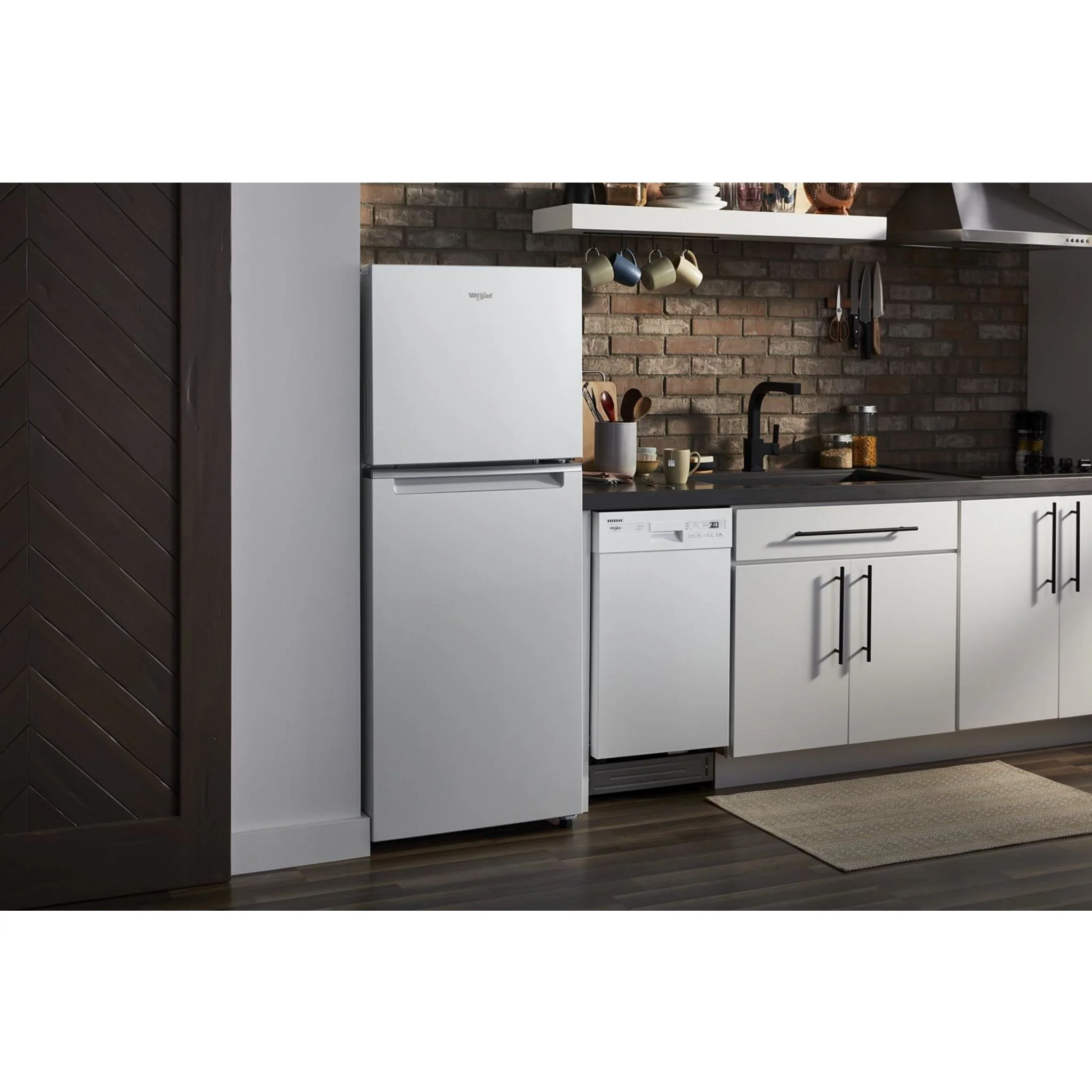 Whirlpool 24-inch Wide Small Space Top-Freezer Refrigerator - 11.6 cu. ft. -White (WRT312CZJW) - Image 11