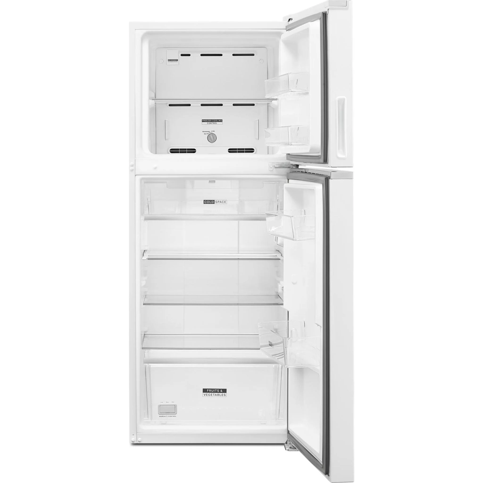Whirlpool 24-inch Wide Small Space Top-Freezer Refrigerator - 11.6 cu. ft. -White (WRT312CZJW) - Image 14