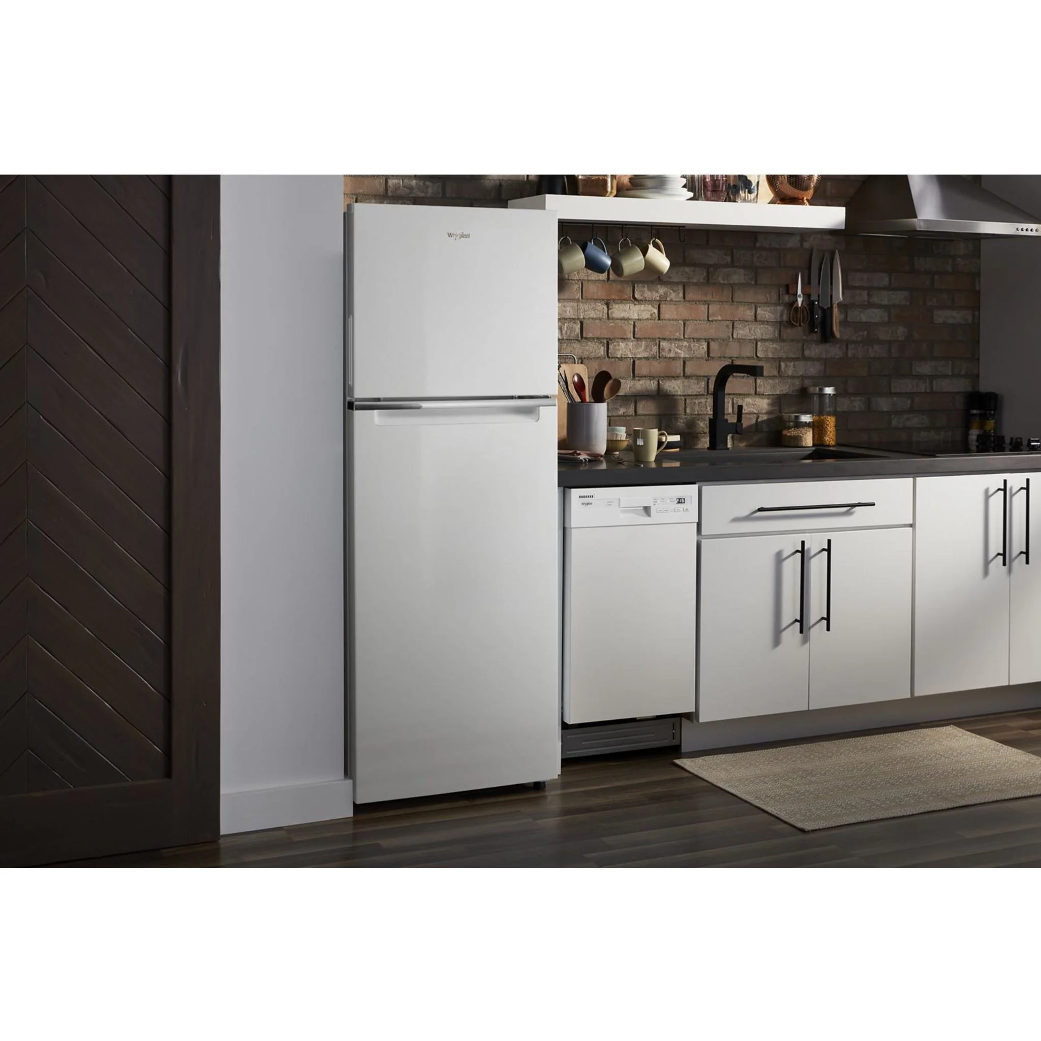Whirlpool 24-inch Wide Small Space Top-Freezer Refrigerator - 12.9 cu. ft. -White (WRT313CZLW) - Image 17