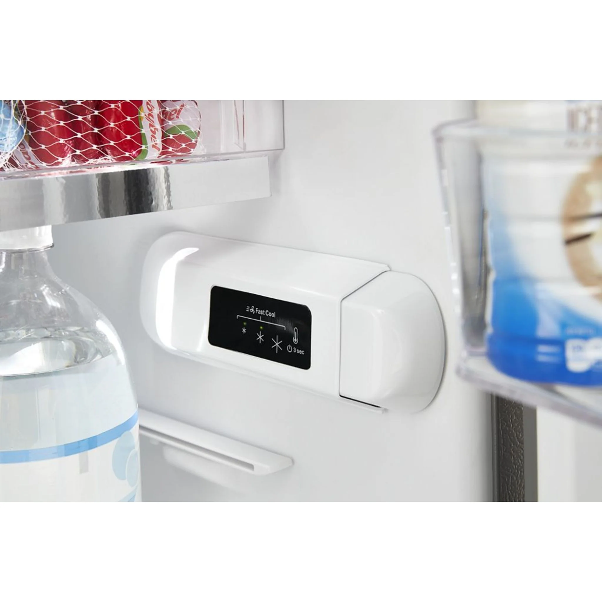 Whirlpool 24-inch Wide Small Space Top-Freezer Refrigerator - 12.9 cu. ft. -White (WRT313CZLW) - Image 3