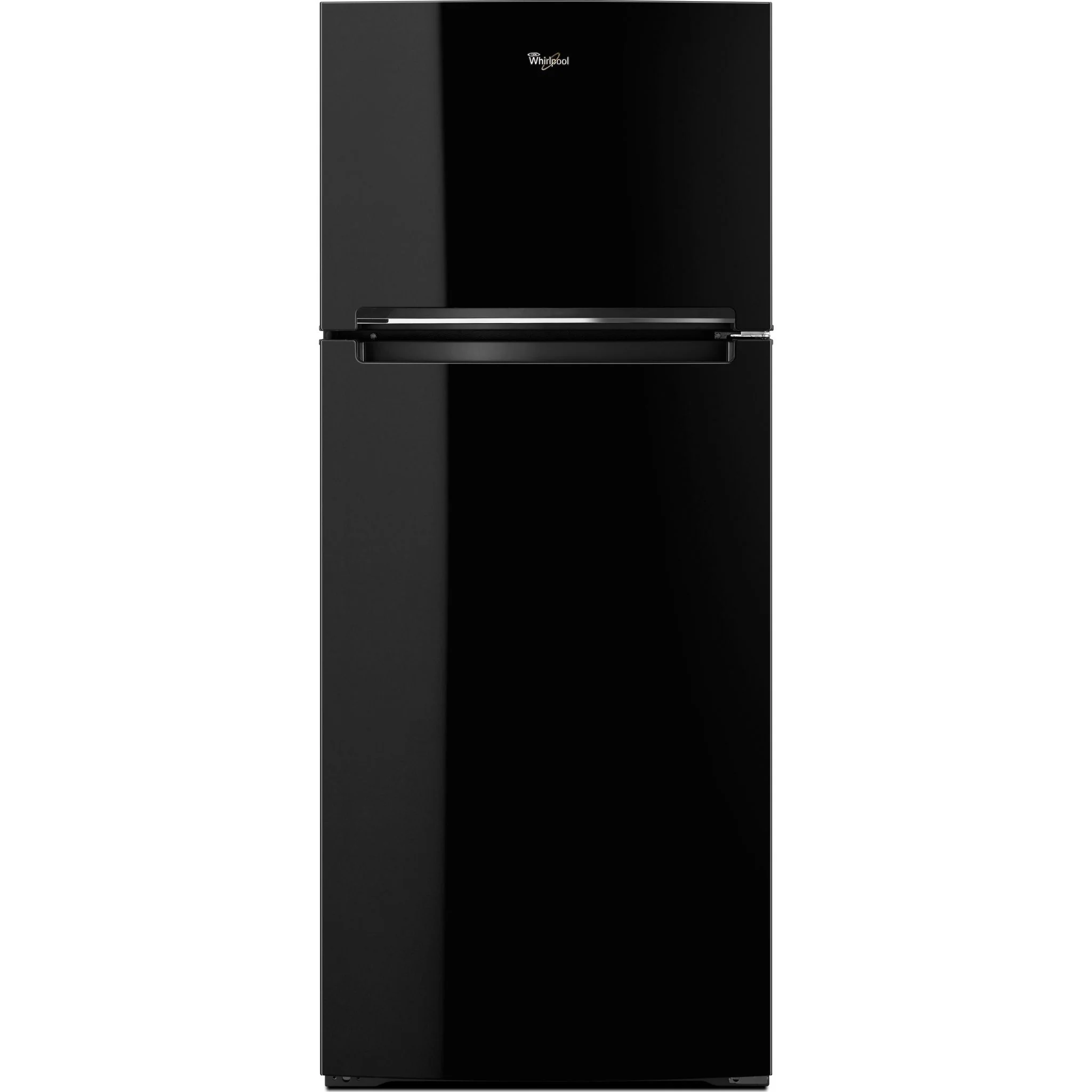 Whirlpool 28-inch Wide Refrigerator Compatible With The EZ Connect Icemaker Kit 18 Cu. Ft. -Black (WRT518SZFB)