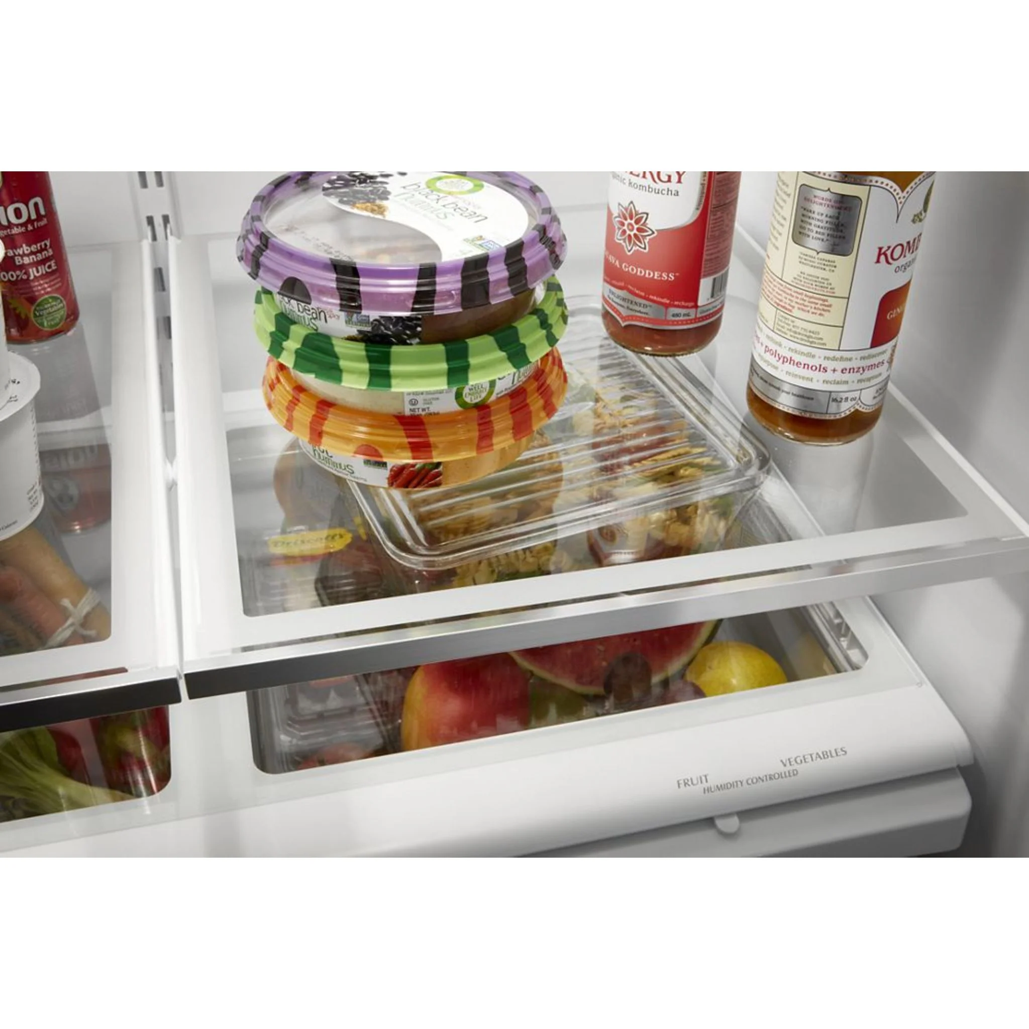 Whirlpool 28-inch Wide Refrigerator Compatible With The EZ Connect Icemaker Kit 18 Cu. Ft. -Black (WRT518SZFB) - Image 14