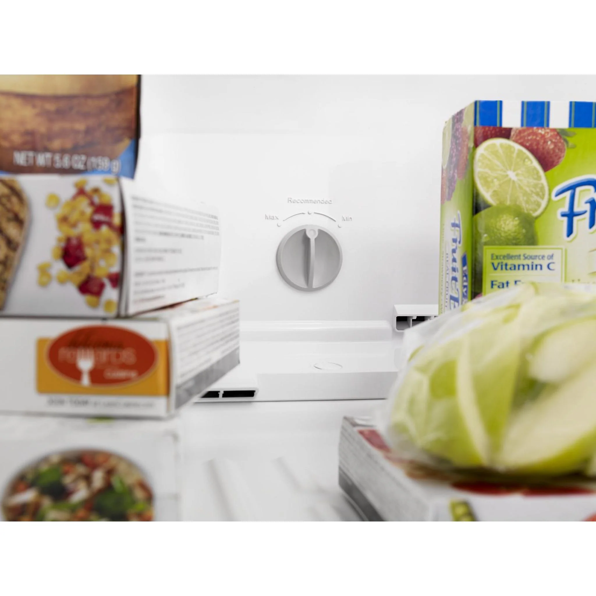 Whirlpool 28-inch Wide Refrigerator Compatible With The EZ Connect Icemaker Kit  18 Cu. Ft. -Print Resist Metallic Steel (WRT518SZFG) - Image 32