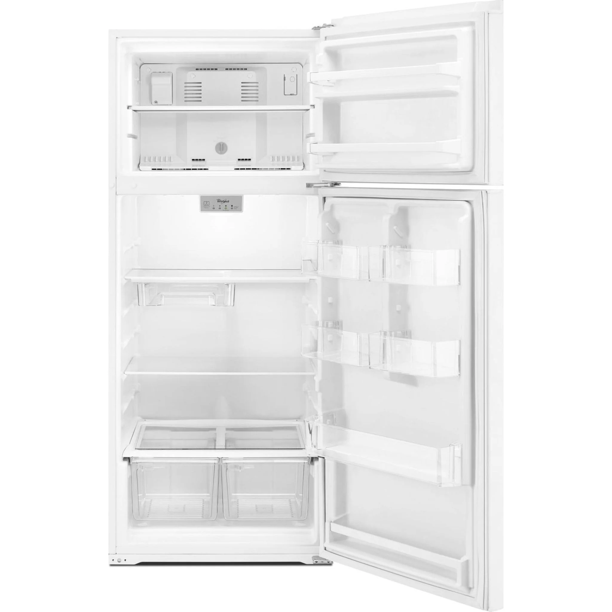 Whirlpool 28-inch Wide Refrigerator Compatible With The EZ Connect Icemaker Kit 18 Cu. Ft. -White (WRT518SZFW) - Image 6