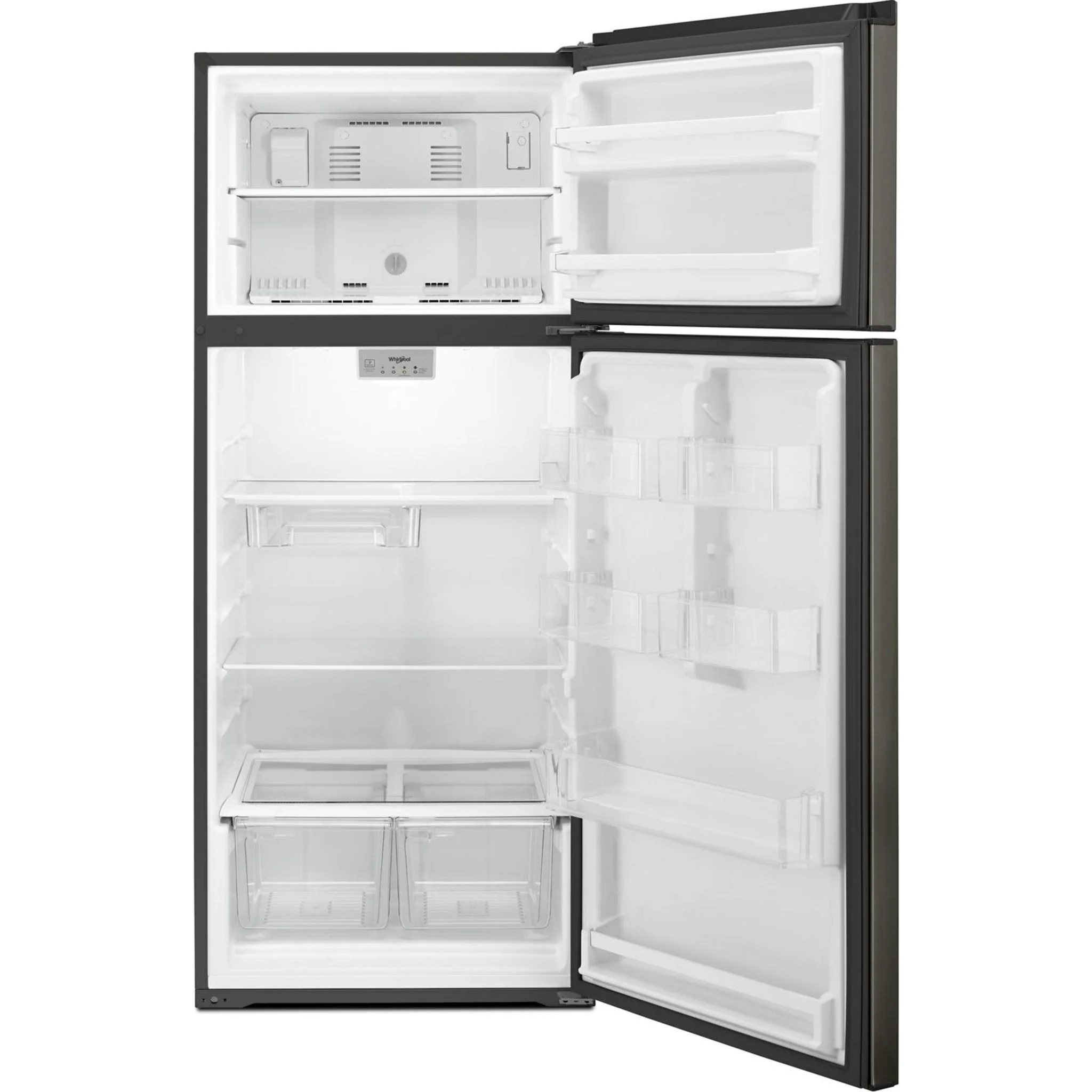 Whirlpool 28-inch Wide Refrigerator Compatible With The EZ Connect Icemaker Kit - 18 Cu. Ft. -Black Stainless (WRT518SZKV) - Image 15