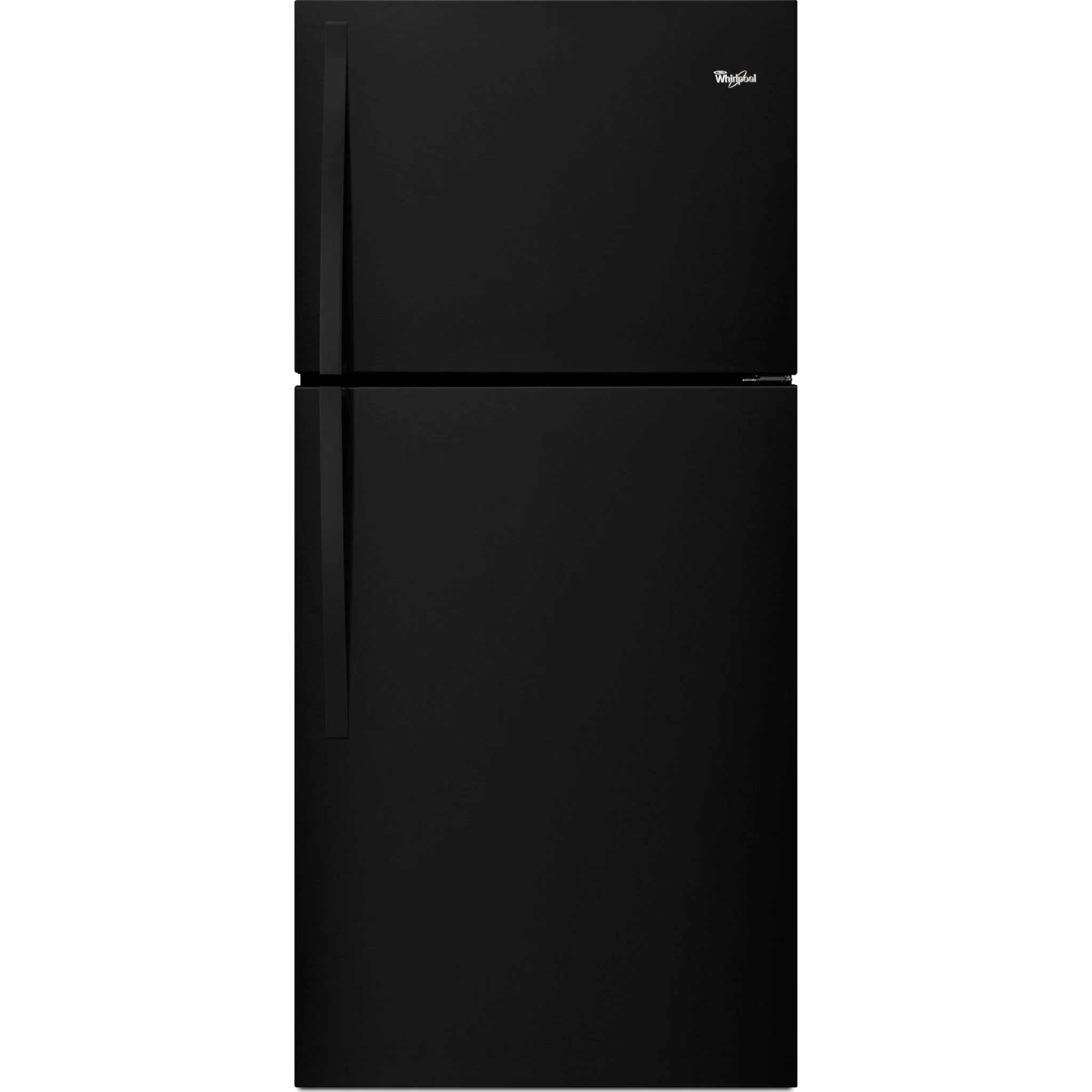Whirlpool 30" Wide Top-Freezer Refrigerator - EZ Connect Icemaker Kit Compatible- 19.2 cu.ft. - Black (WRT519SZDB)