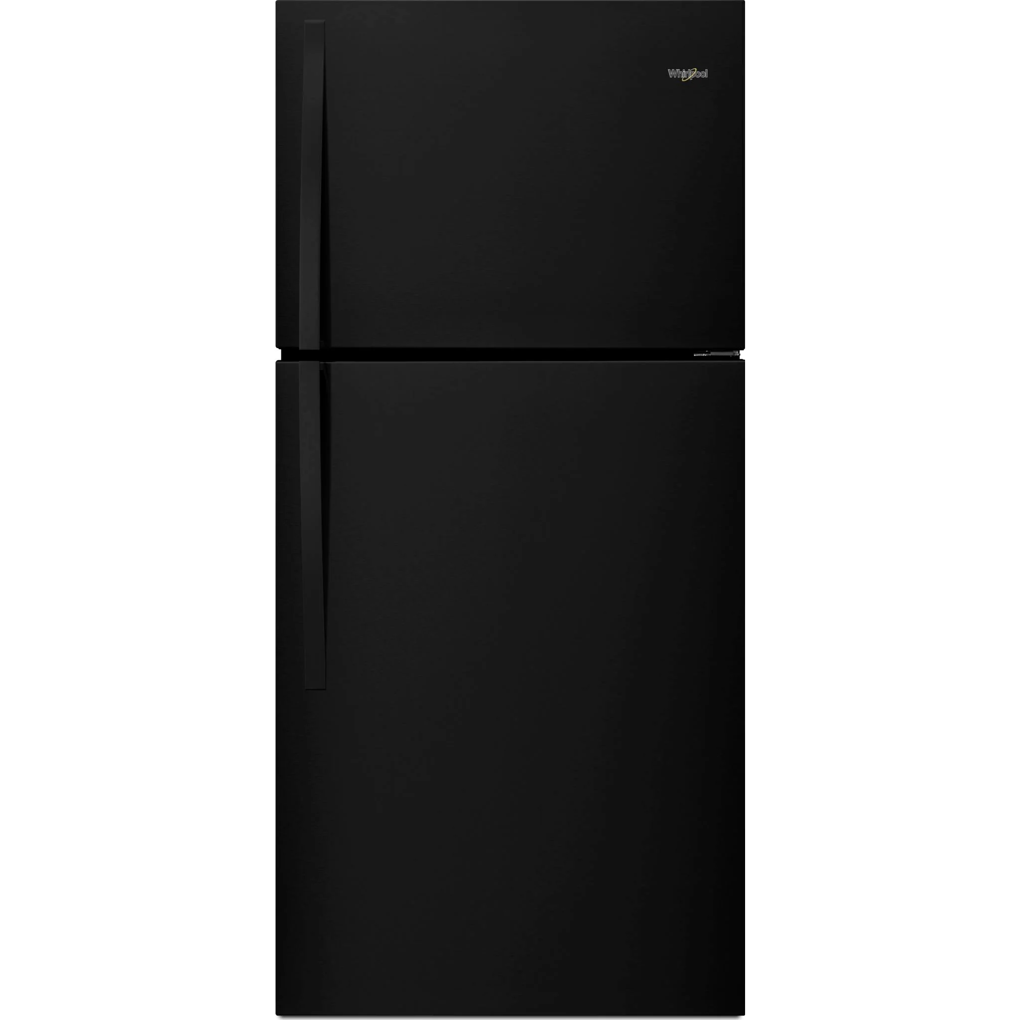 Whirlpool 30" Wide Top-Freezer Refrigerator - EZ Connect Icemaker Kit Compatible- 19.2 cu.ft. - Black (WRT519SZDB) - Image 11
