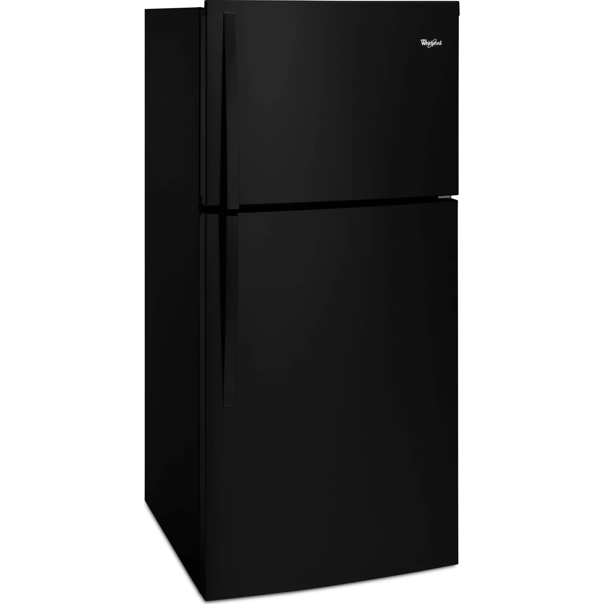 Whirlpool 30" Wide Top-Freezer Refrigerator - EZ Connect Icemaker Kit Compatible- 19.2 cu.ft. - Black (WRT519SZDB) - Image 2