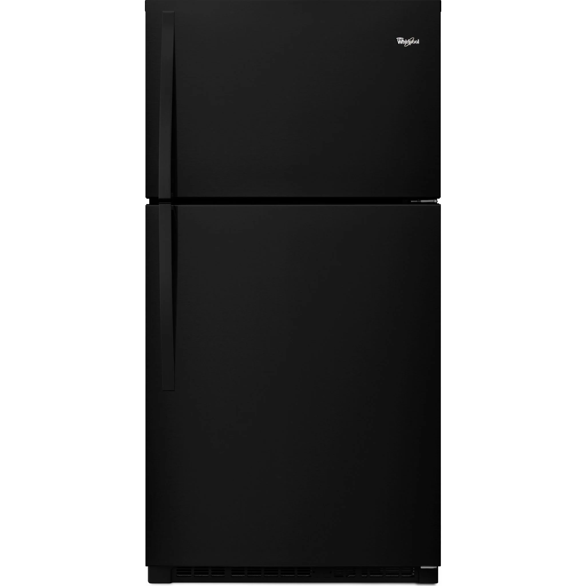 Whirlpool 33" Wide Top-Freezer Refrigerator with Optional EZ Connect Icemaker Kit -Black (WRT541SZDB)