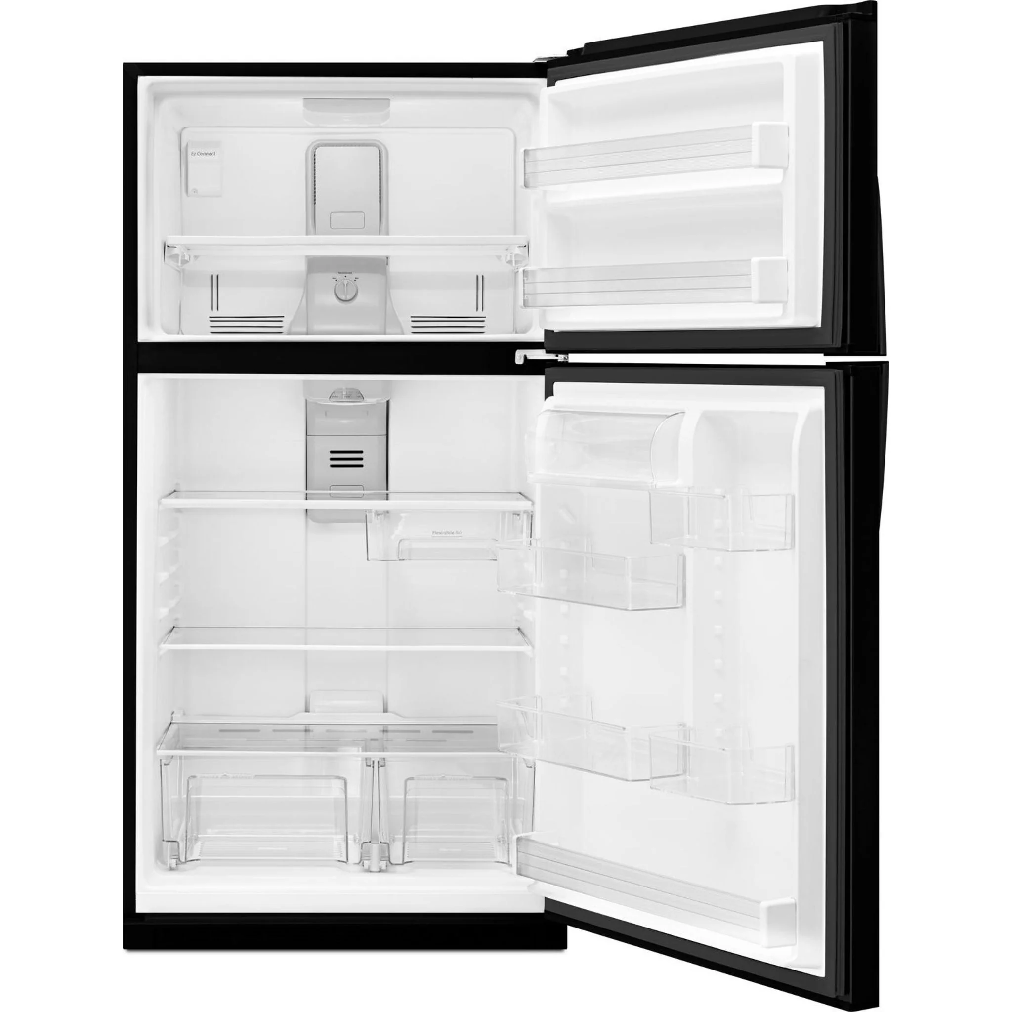 Whirlpool 33" Wide Top-Freezer Refrigerator with Optional EZ Connect Icemaker Kit -Black (WRT541SZDB) - Image 12