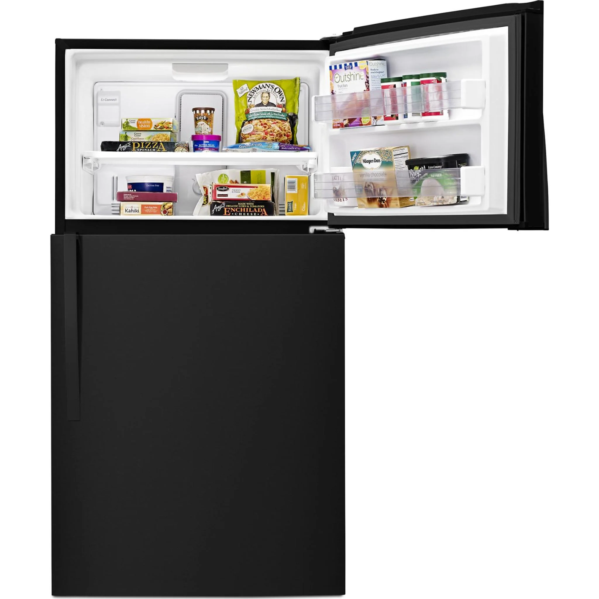 Whirlpool 33" Wide Top-Freezer Refrigerator with Optional EZ Connect Icemaker Kit -Black (WRT541SZDB) - Image 22