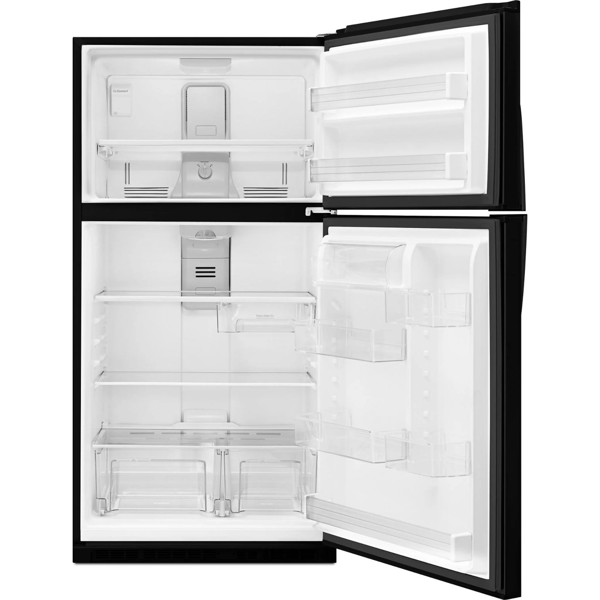 Whirlpool 33" Wide Top-Freezer Refrigerator with Optional EZ Connect Icemaker Kit -Black (WRT541SZDB) - Image 32