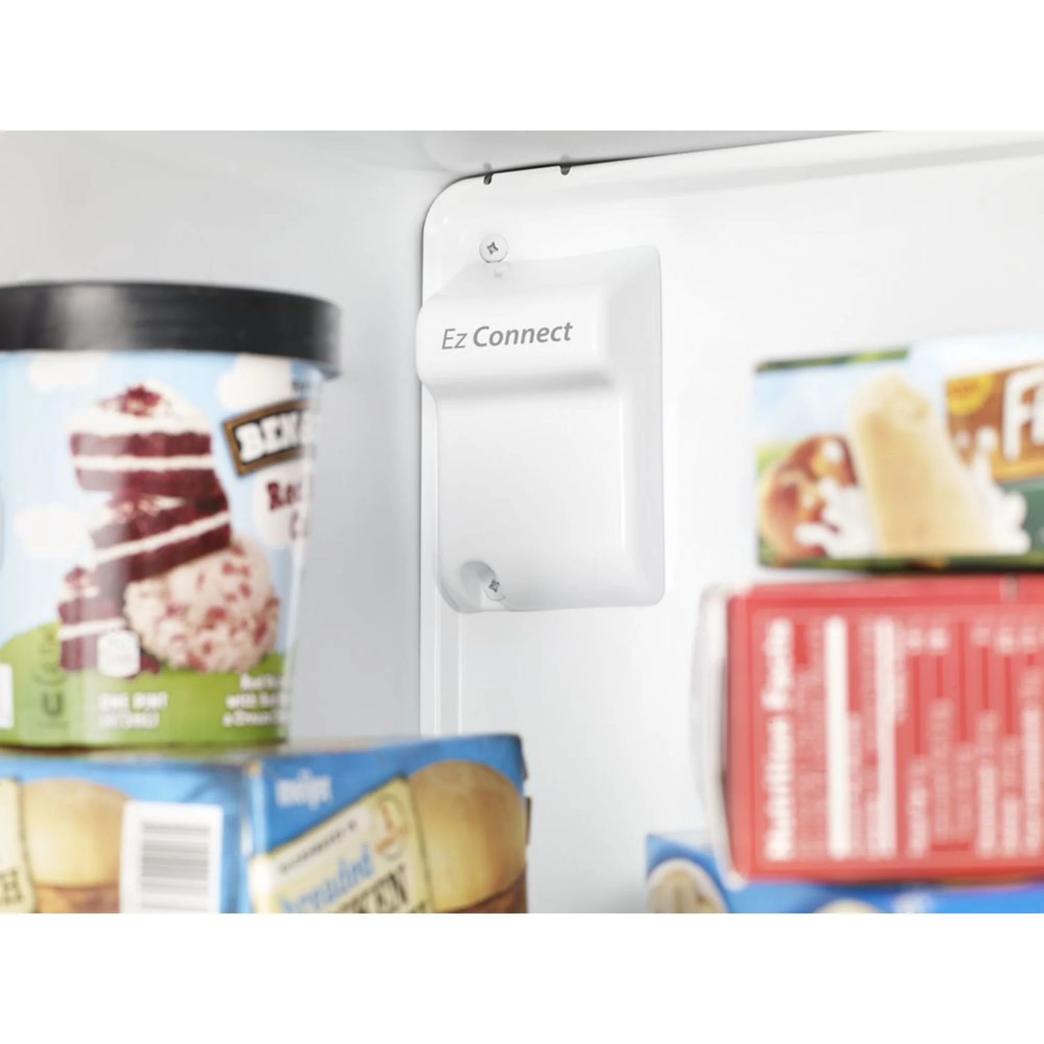Whirlpool 33" Wide Top-Freezer Refrigerator with Optional EZ Connect Icemaker Kit (Sold Separetely) -Monochromatic Stainless Steel (WRT541SZDM) - Image 24