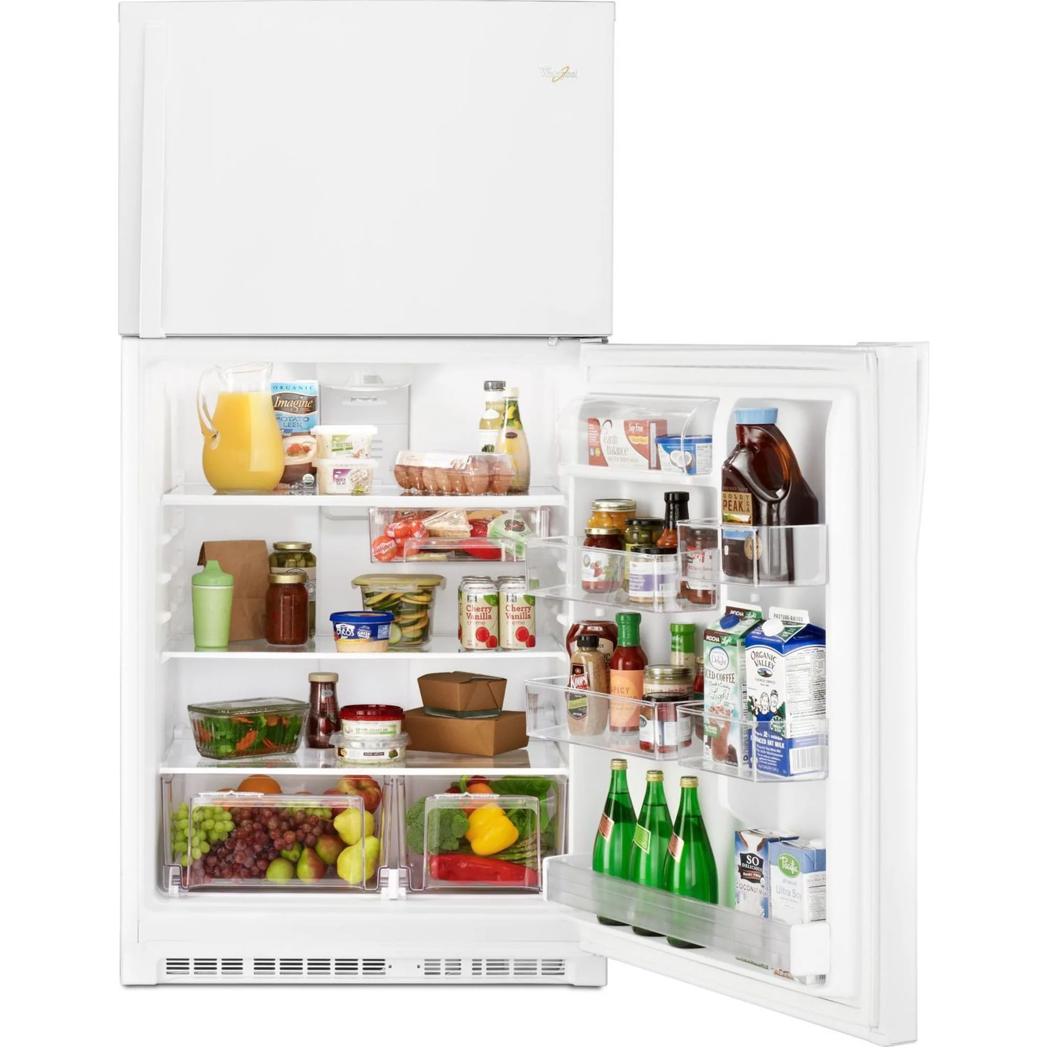 Whirlpool 33" Wide Top-Freezer Refrigerator with Optional EZ Connect Icemaker Kit -White (WRT541SZDW) - Image 17