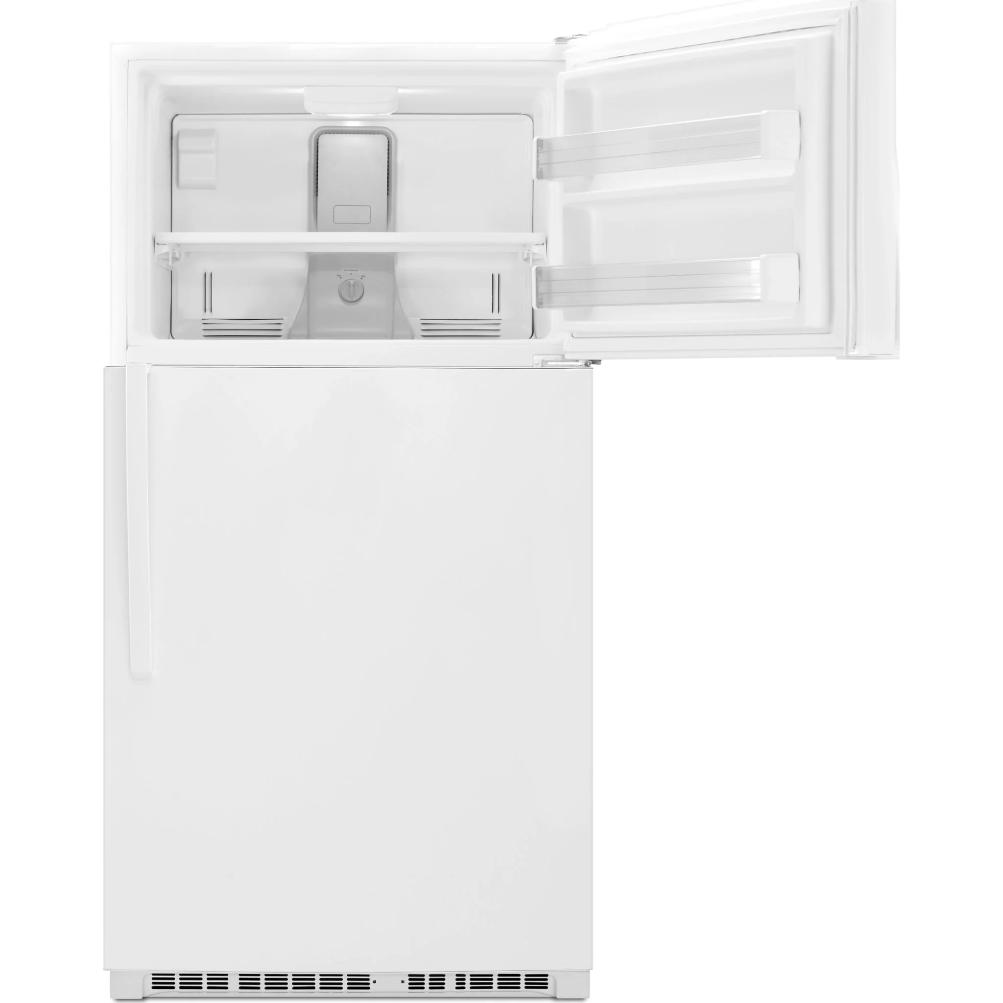 Whirlpool 33" Wide Top-Freezer Refrigerator with Optional EZ Connect Icemaker Kit -White (WRT541SZDW) - Image 4
