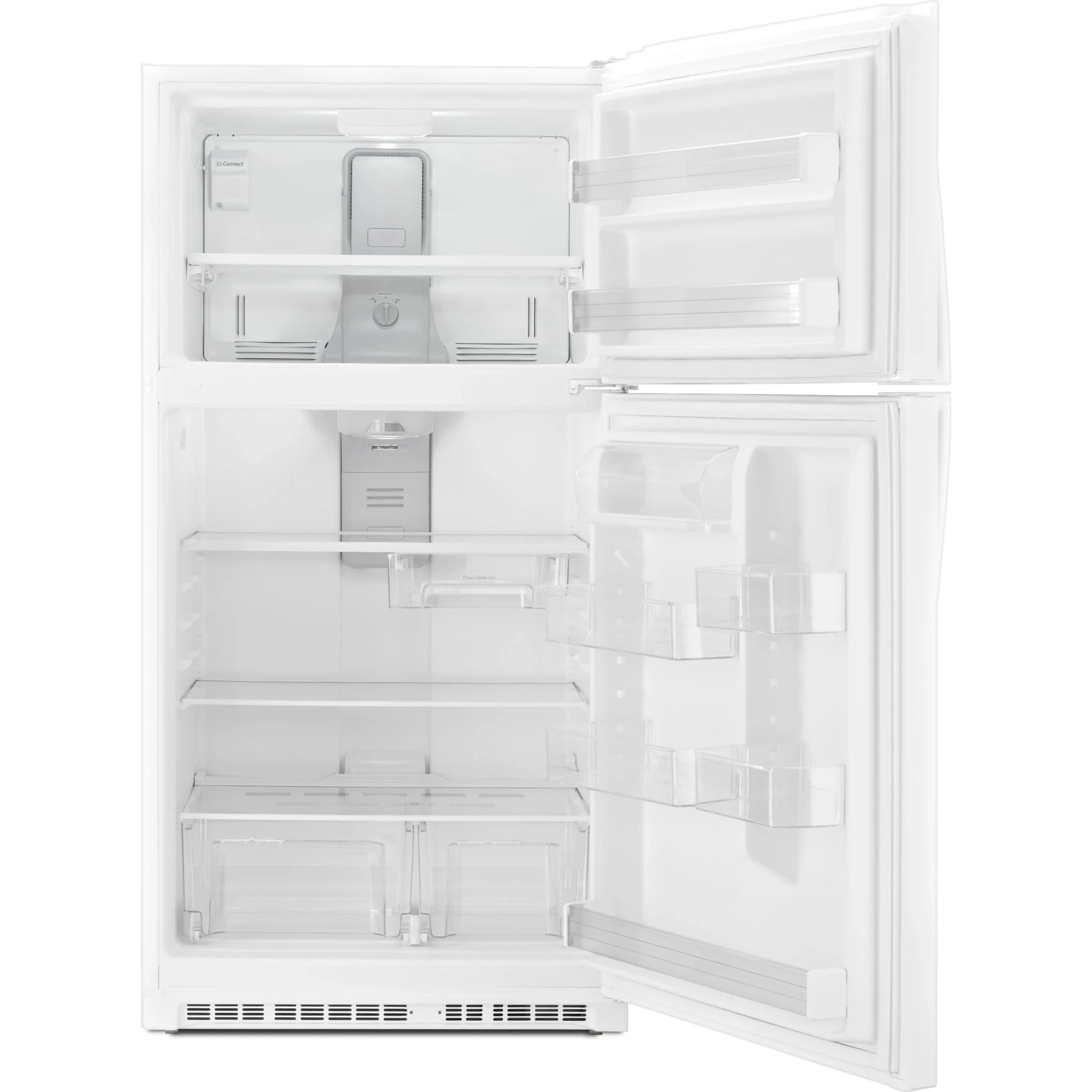 Whirlpool 33" Wide Top-Freezer Refrigerator with Optional EZ Connect Icemaker Kit -White (WRT541SZDW) - Image 5