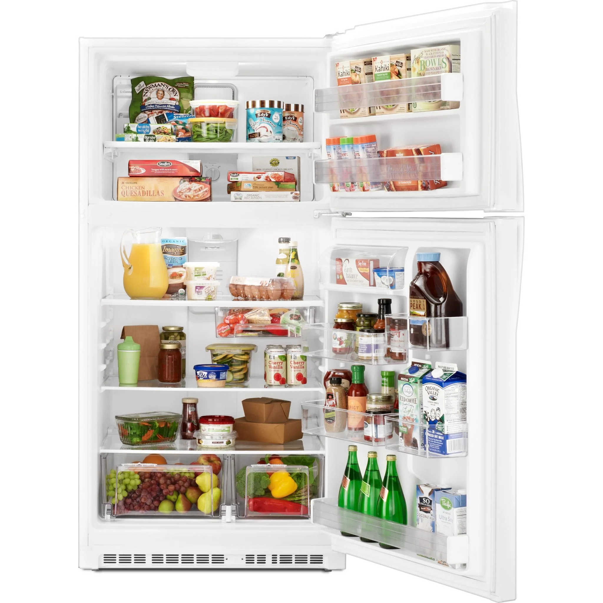 Whirlpool 33" Wide Top-Freezer Refrigerator with Optional EZ Connect Icemaker Kit -White (WRT541SZDW) - Image 8