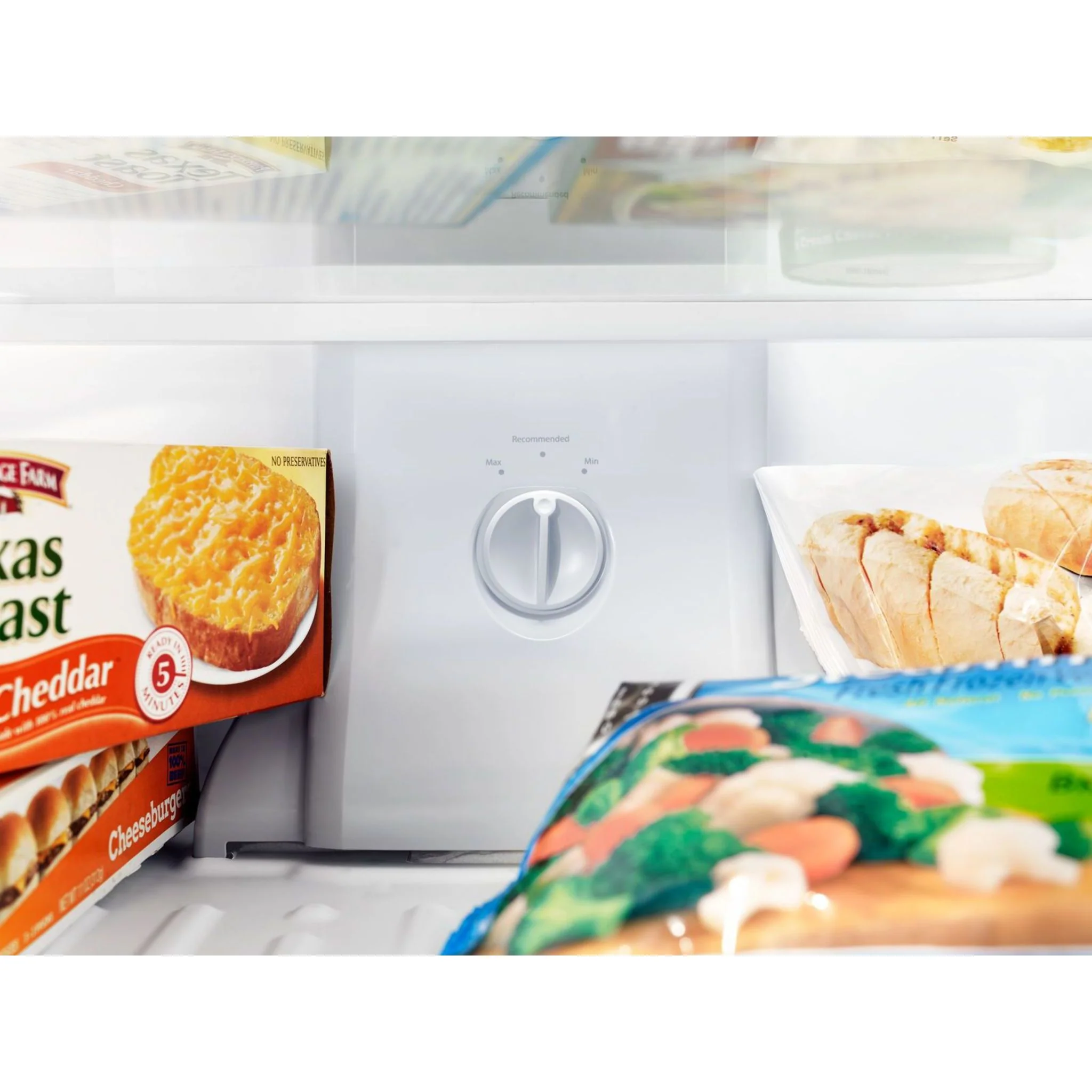 Whirlpool 33-inch Wide Top Freezer Refrigerator - 21 cu. ft. -Fingerprint Resistant Stainless Steel (WRT541SZDZ) - Image 3