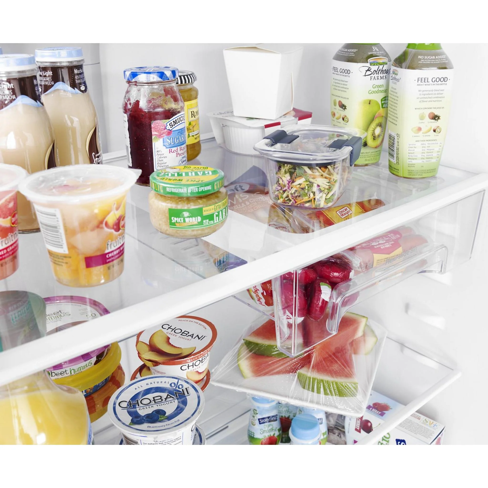 Whirlpool 33-inch Wide Top Freezer Refrigerator - 21 cu. ft. -Black Stainless (WRT541SZHV) - Image 38