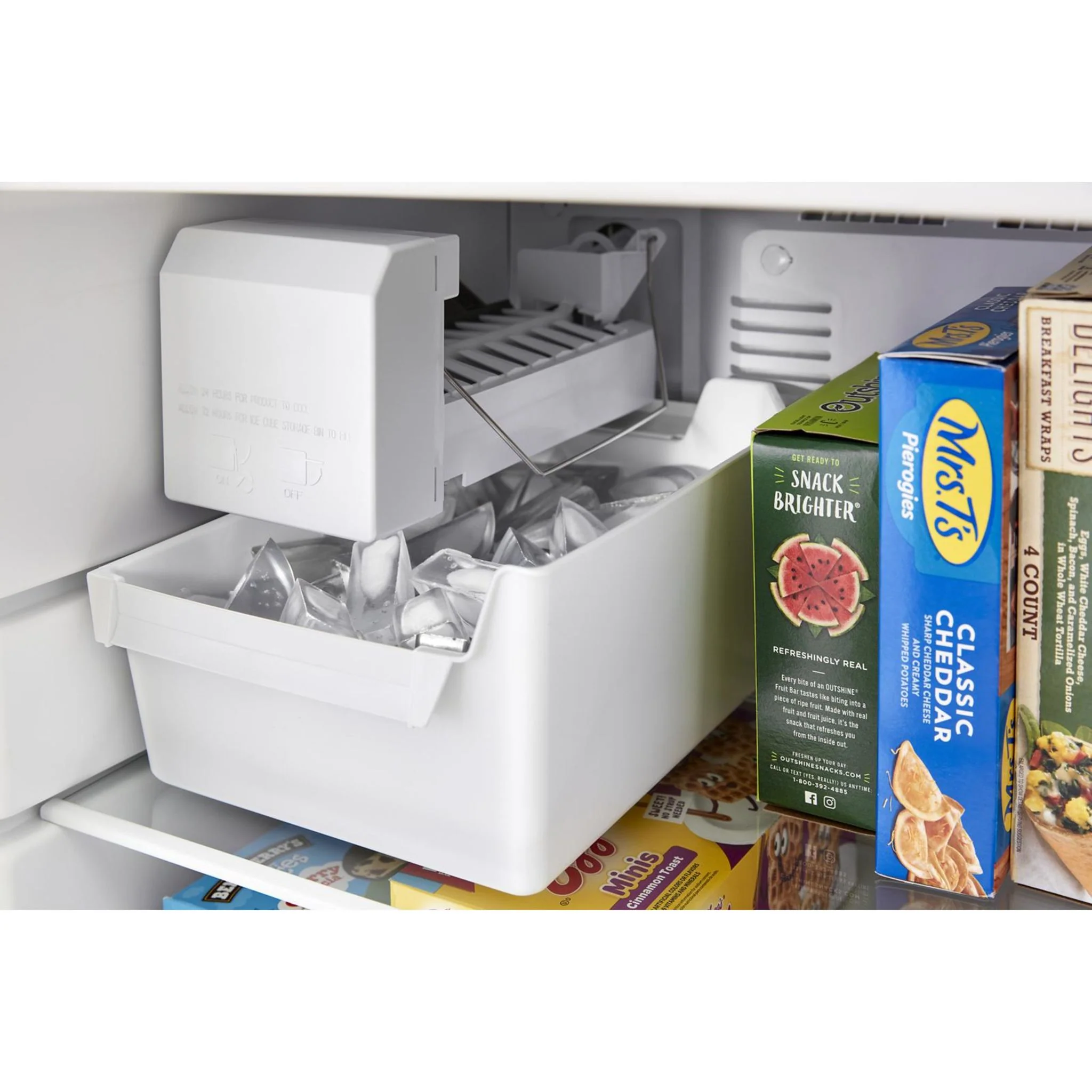 Whirlpool 28-inch Wide Top-Freezer Refrigerator - 16.6 Cu. Ft. -White (WRTX5328PW) - Image 12