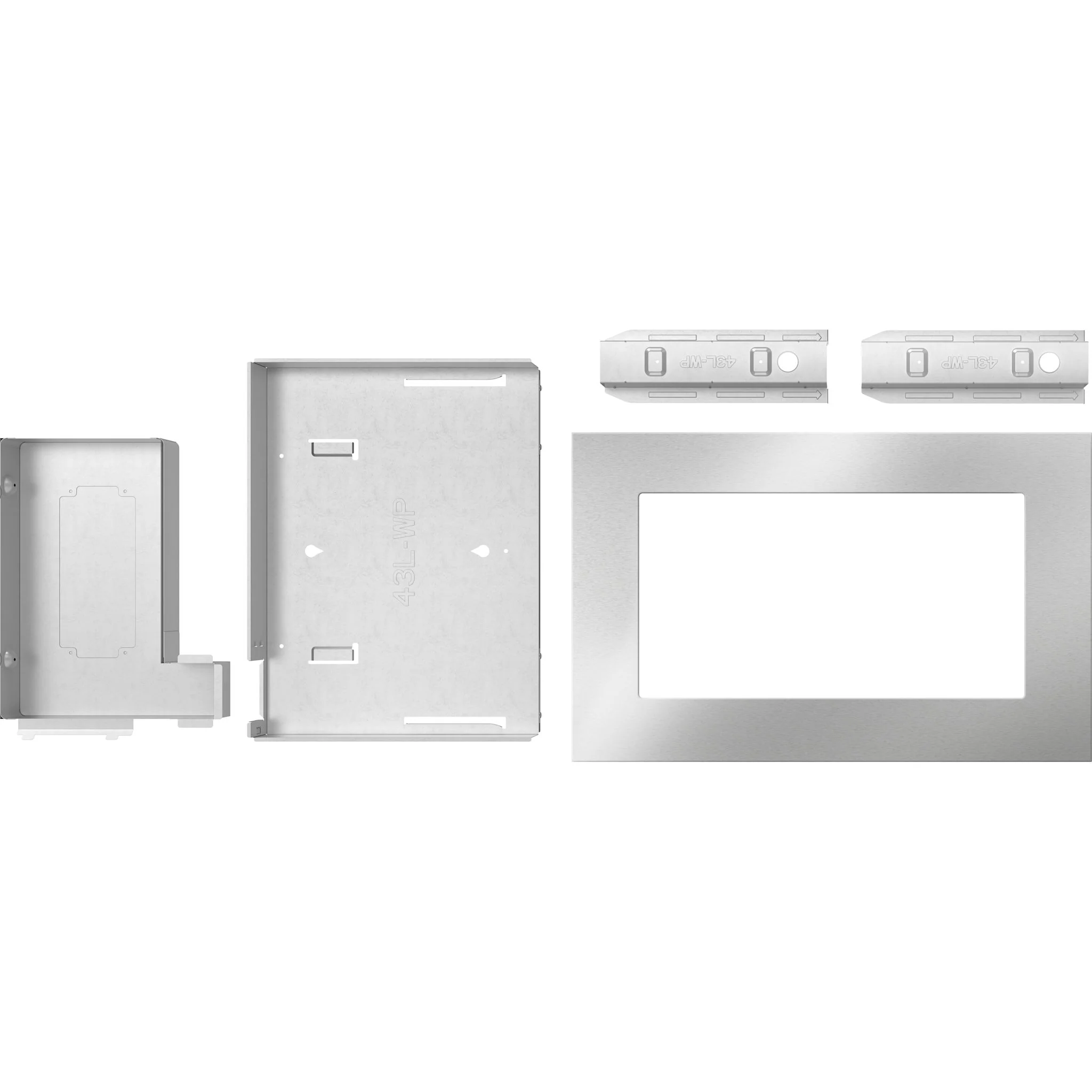 Whirlpool 30 in. Trim Kit for 1.5 Cu. Ft. Countertop Microwave with Convection Cooking -Fingerprint Resistant Stainless Steel (MTK1530PZ) - Image 3