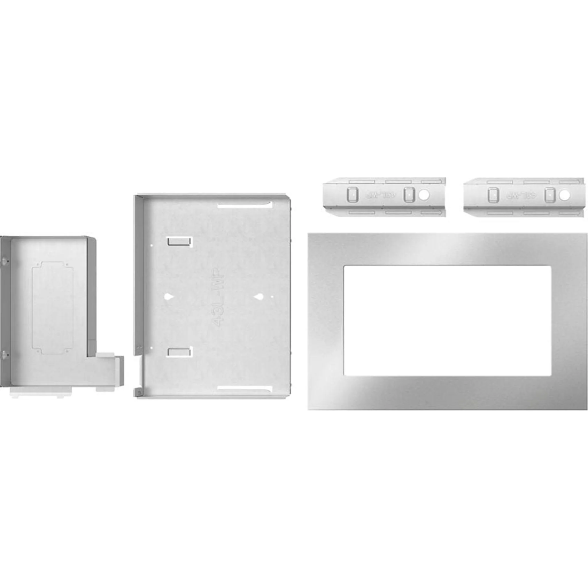 Whirlpool 30 in. Trim Kit for 1.5 Cu. Ft. Countertop Microwave with Convection Cooking -Fingerprint Resistant Stainless Steel (MTK1530PZ) - Image 4