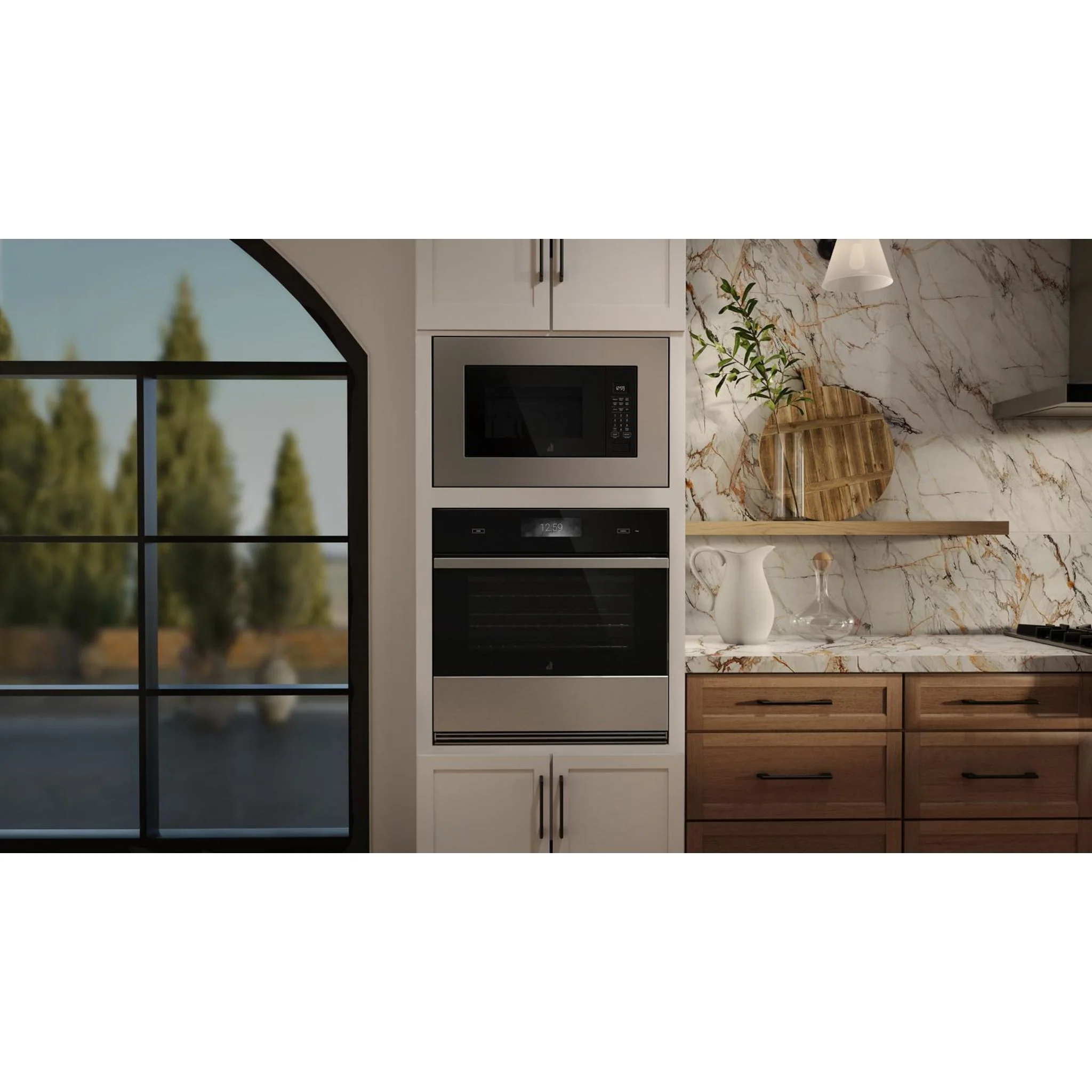 Whirlpool 30 in. Trim Kit for 1.5 Cu. Ft. Countertop Microwave with Convection Cooking -Fingerprint Resistant Stainless Steel (MTK1530PZ) - Image 6