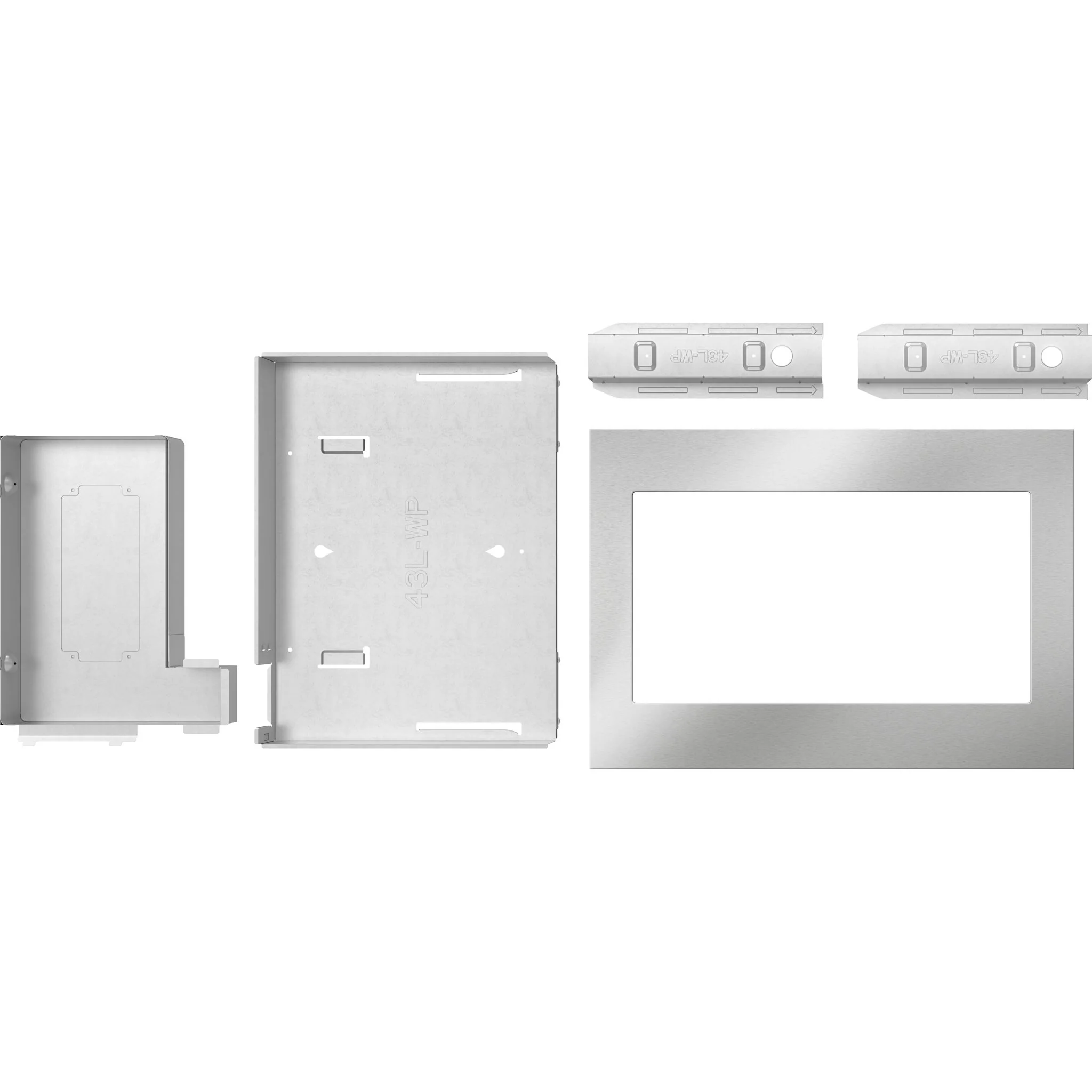 Whirlpool 27 in. Trim Kit for 1.5 Cu. Ft. Countertop Microwave with Convection Cooking -Fingerprint Resistant Stainless Steel (MTK1527PZ) - Image 2