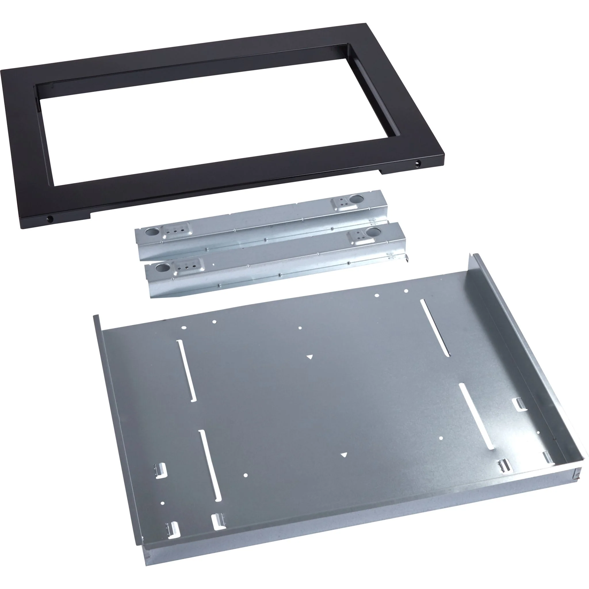 Whirlpool 30 in. Trim Kit for 1.6 Cu. Ft. Countertop Microwave -Black (MTK1630PB) - Image 2
