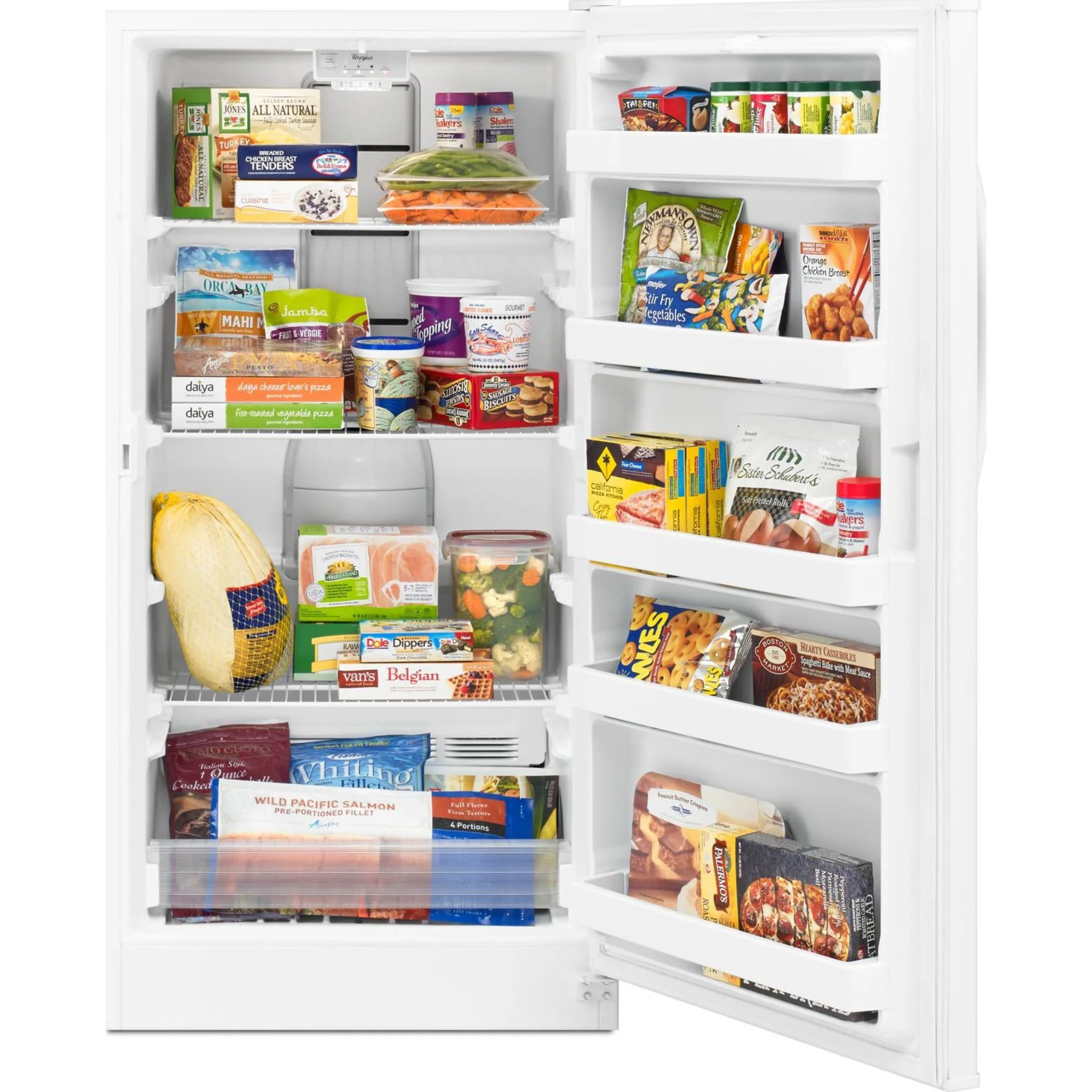Whirlpool 16 cu. ft. Upright Freezer with Frost-Free Defrost -White (WZF56R16DW) - Image 10