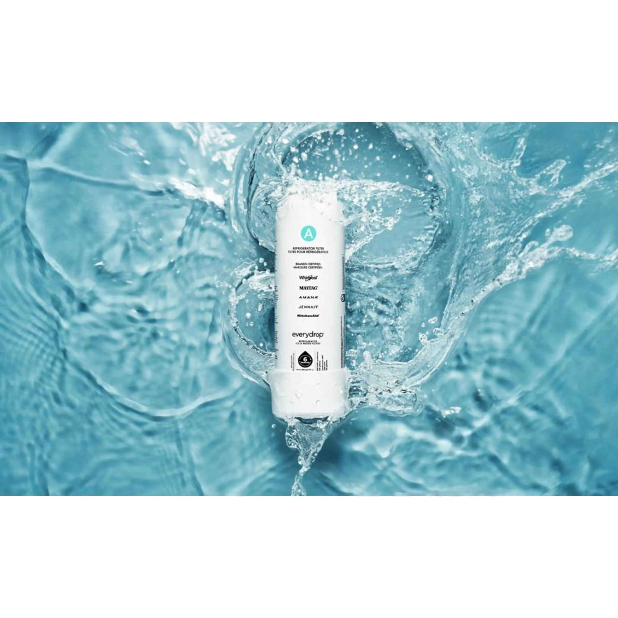 Whirlpool everydrop Refrigerator Water Filter A - EDRARXD1B (Pack of 1) -White (EDRARXD1B) - Image 5