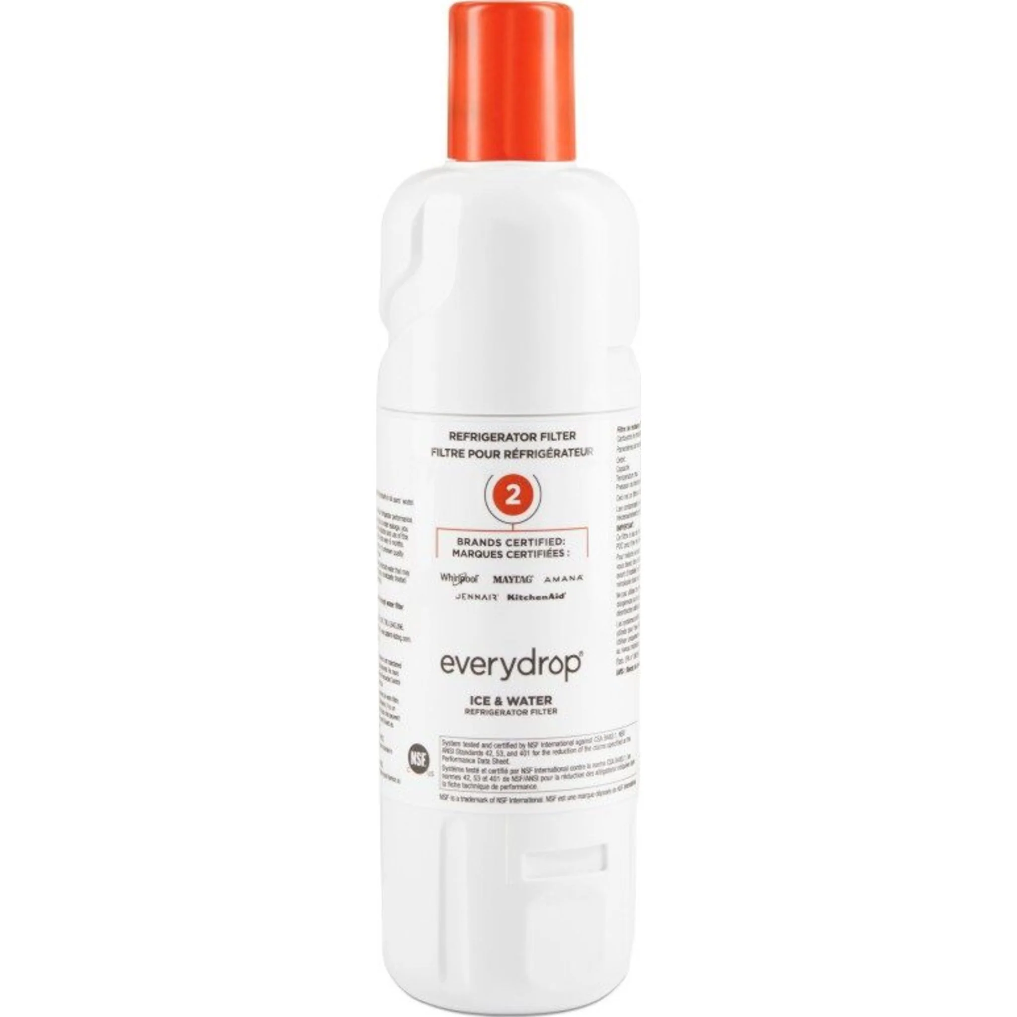 Whirlpool everydrop Ice & Water Refrigerator Filter 2 - EDR2RXD1B -White (EDR2RXD1B)