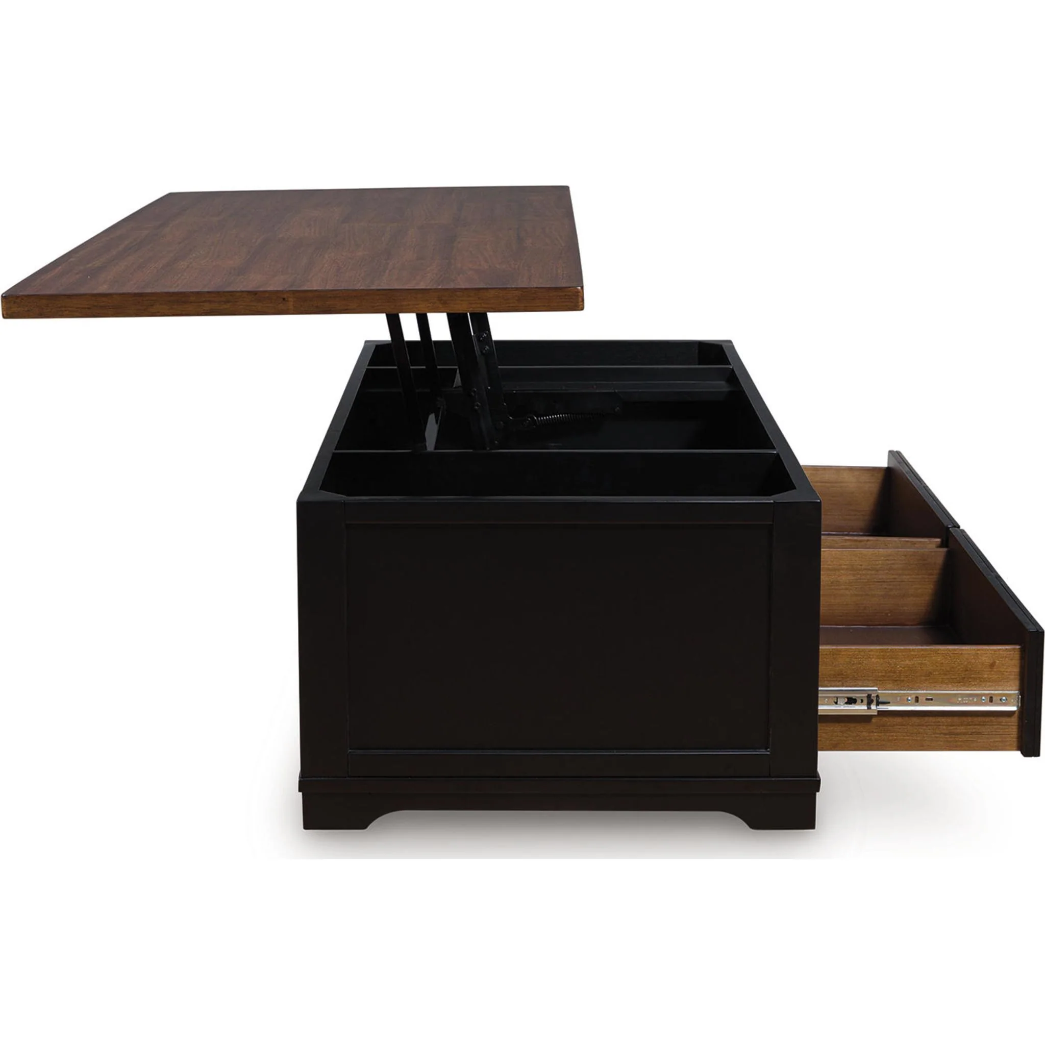 Wildenauer Coffee Table - Brown/Black - Image 17